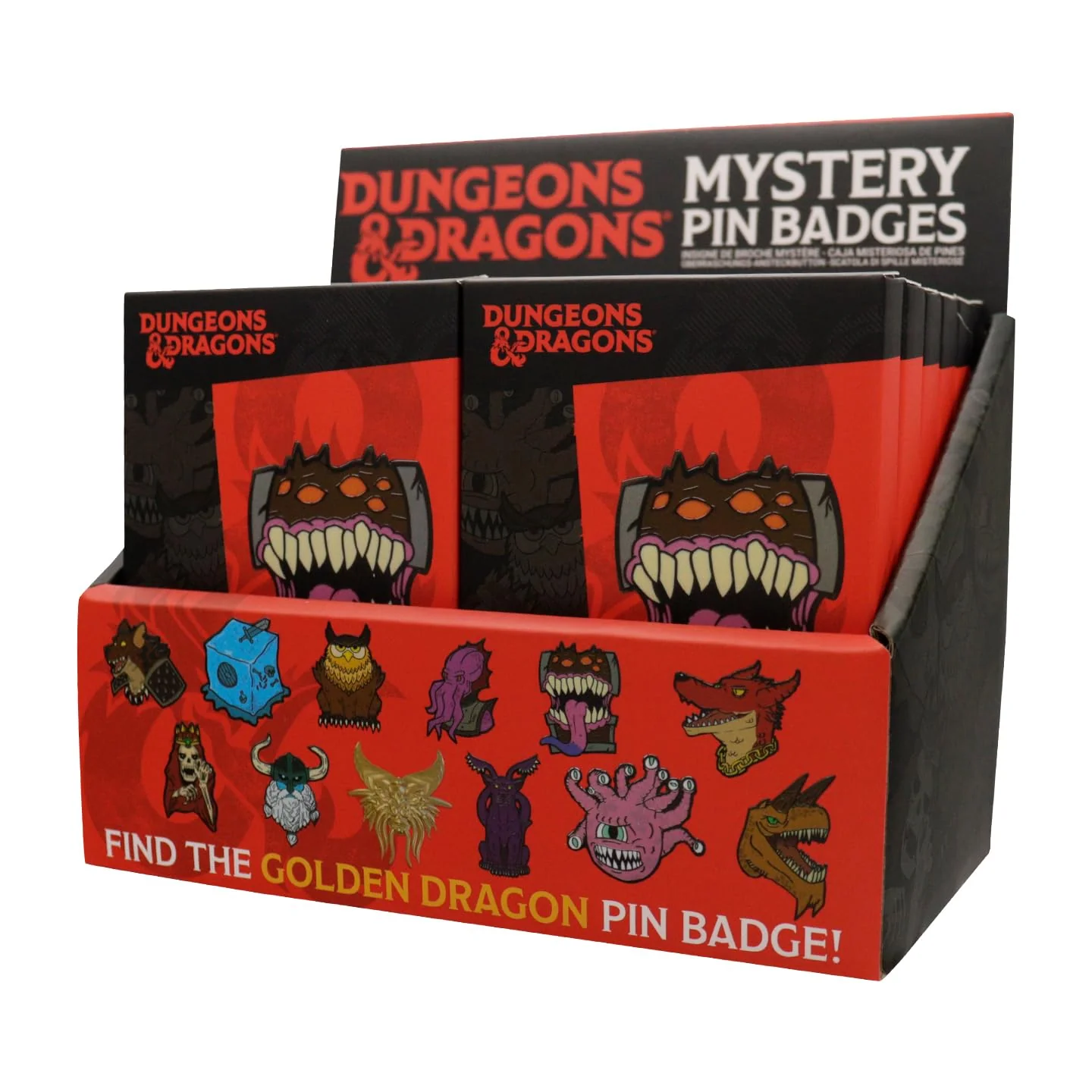 Dungeons & Dragons présentoir Pin's 50th Anniversary Mystery Pin Badge (12