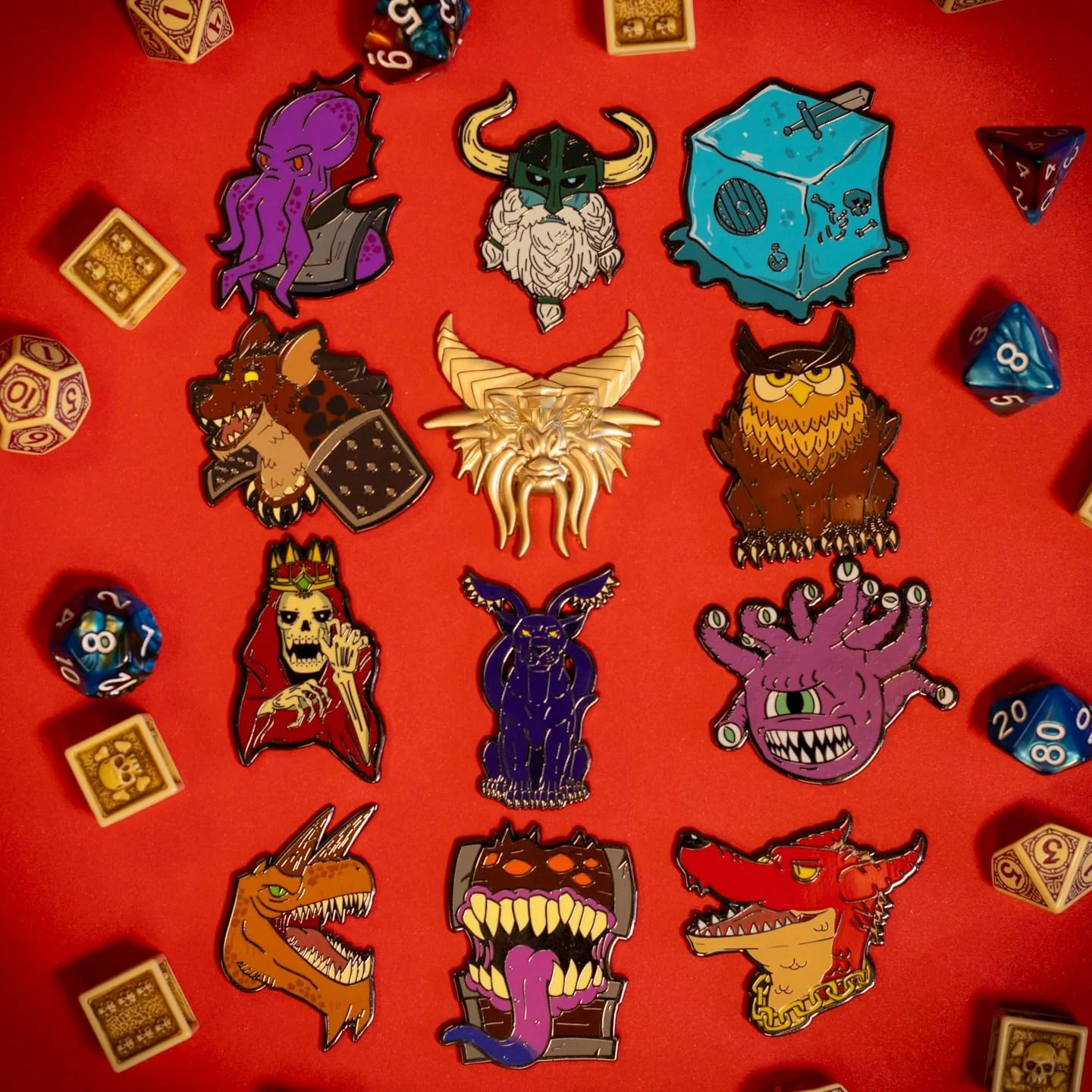 Dungeons & Dragons présentoir Pin's 50th Anniversary Mystery Pin Badge (12 - Image 3