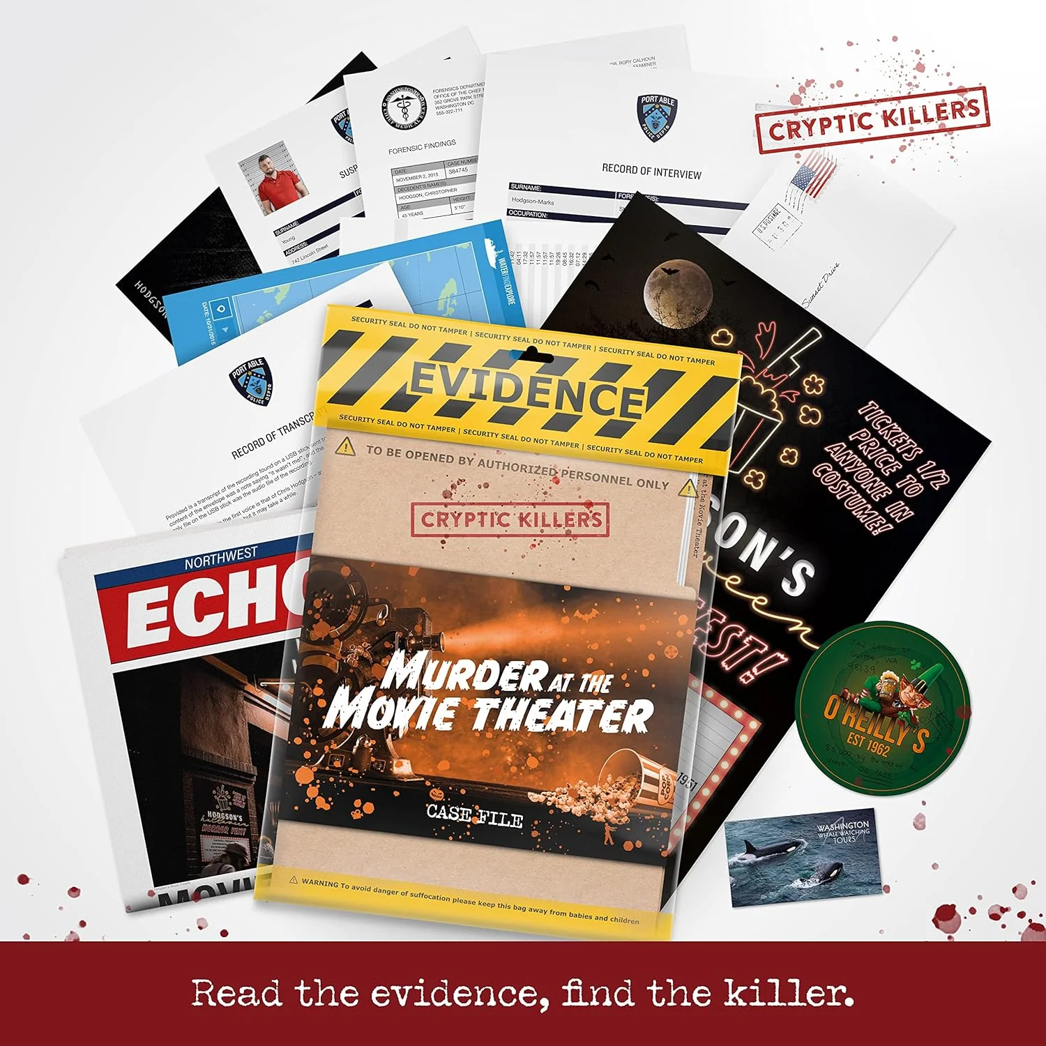 Cryptic Killers - Murder At The Movie Theater (Uk) - Image 6