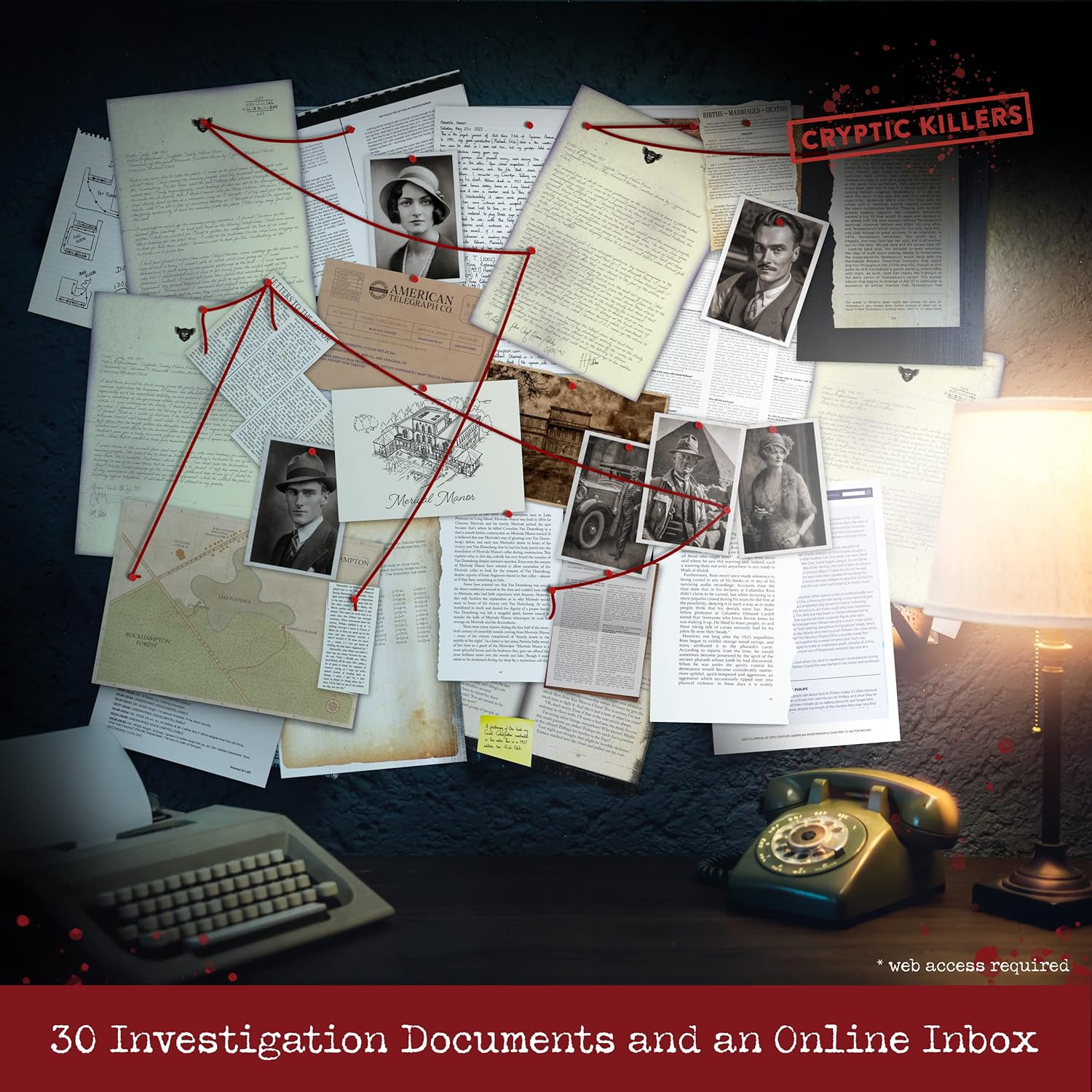 Cryptic Killers - Murder At Merivale Manor (Uk) - Image 6