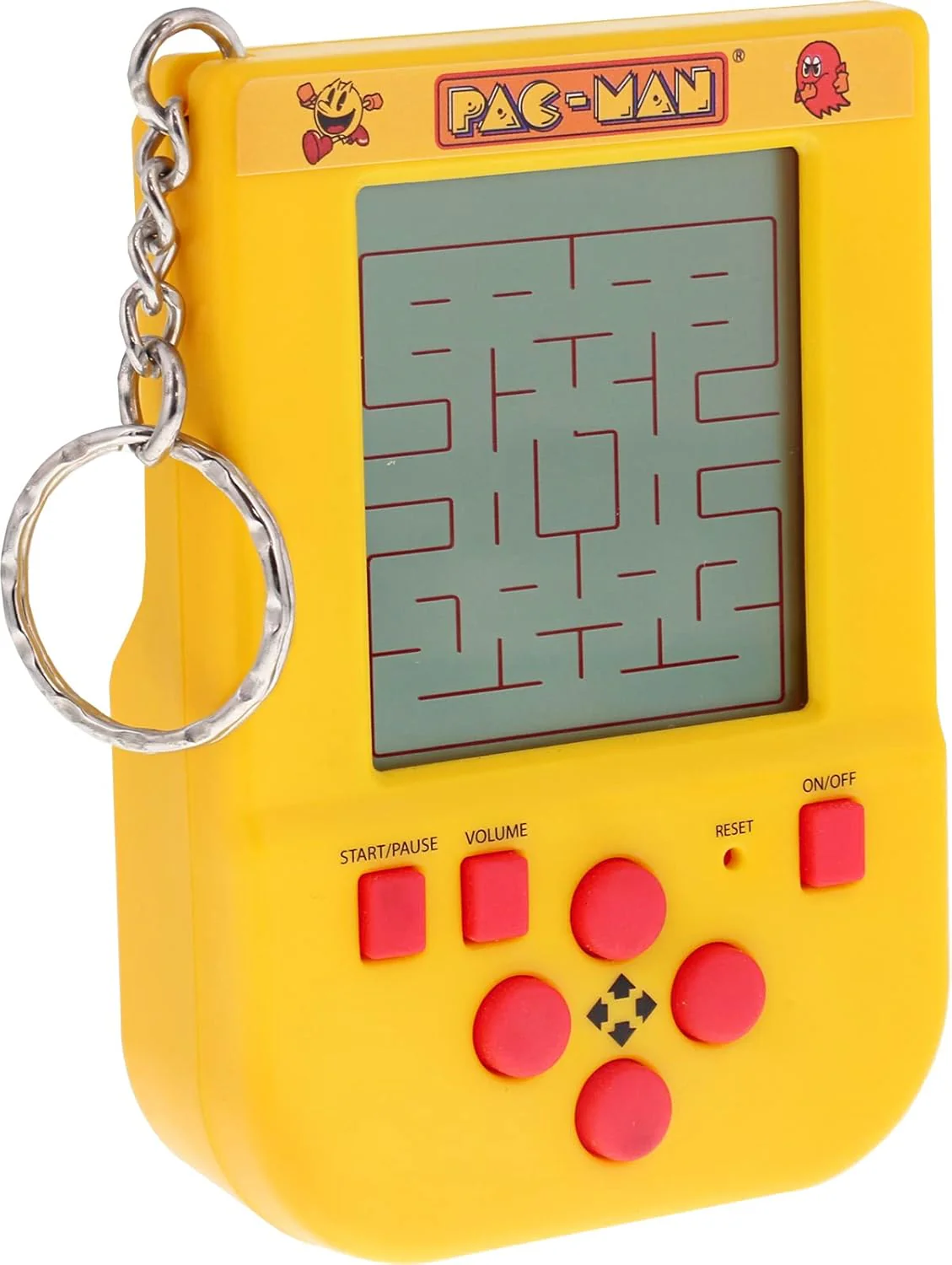 Pac-Man Mini Retro Handheld Video Game Keychain - Image 6