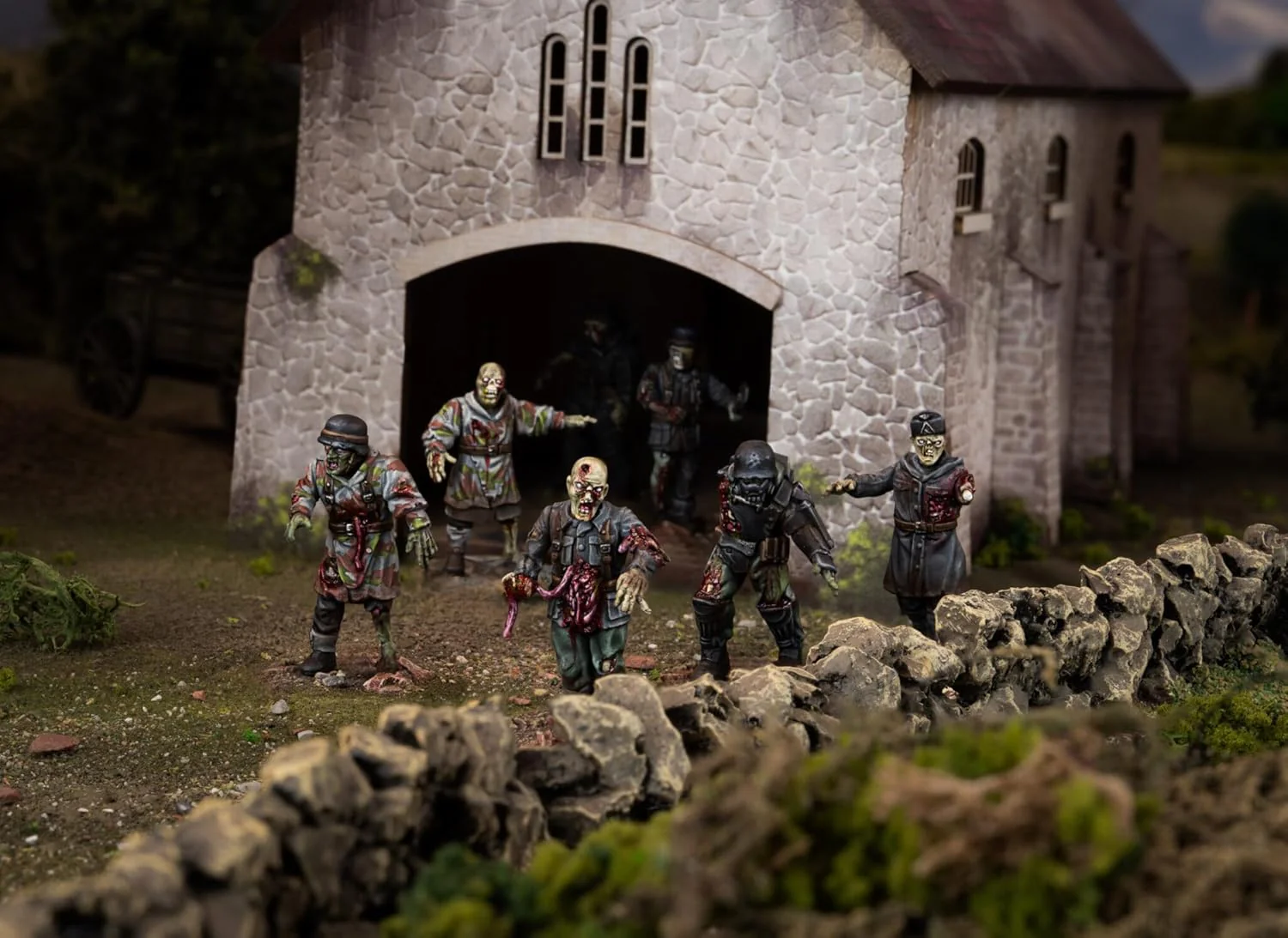 Warlord Games Totenkorps Horde - Axis Plastic Miniatures for Konflikt 47 Highly Detailed 28mm Scale Miniatures - Image 5