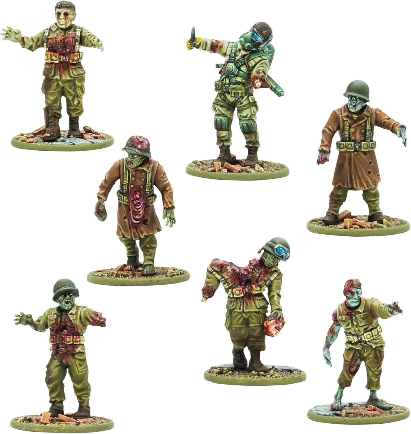 Warlord Games Totenkorps Horde - Axis Plastic Miniatures for Konflikt 47 Highly Detailed 28mm Scale Miniatures - Image 6