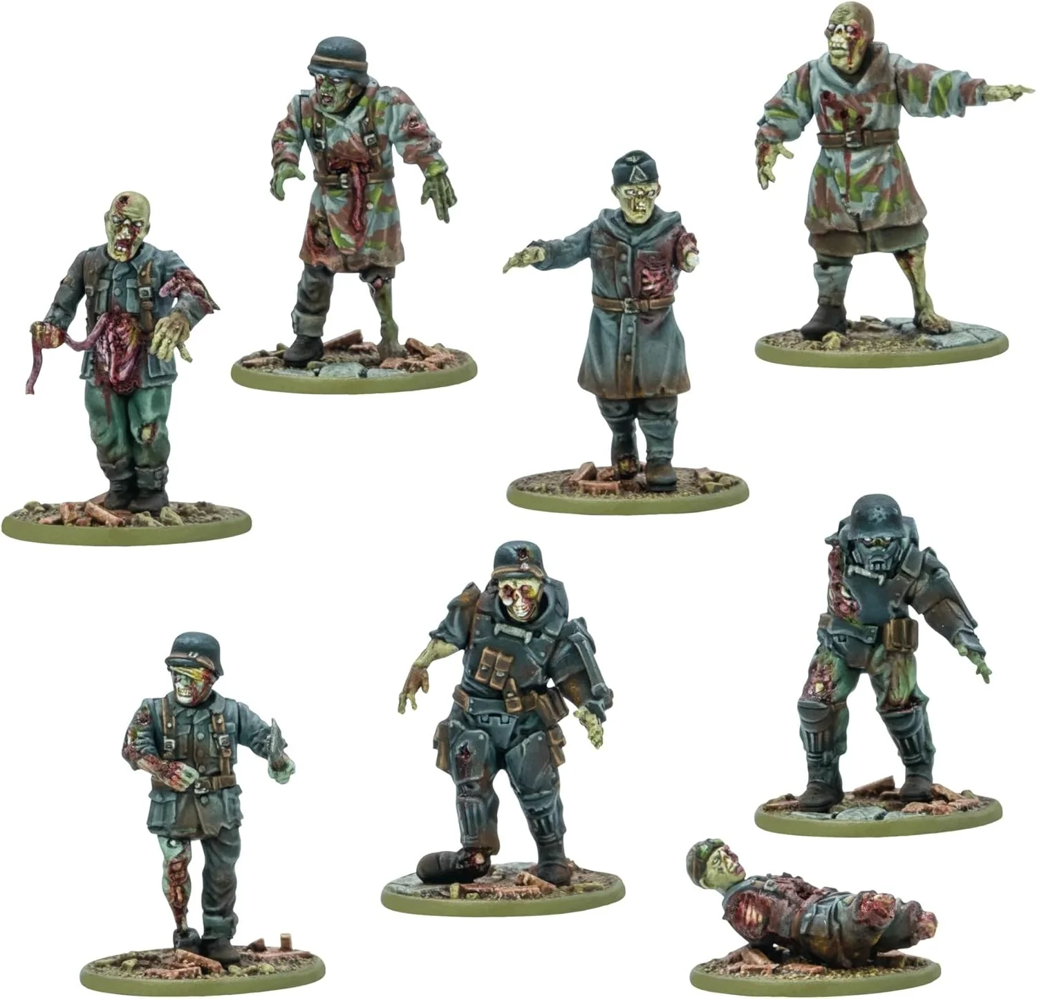 Warlord Games Totenkorps Horde - Axis Plastic Miniatures for Konflikt 47 Highly Detailed 28mm Scale Miniatures - Image 7