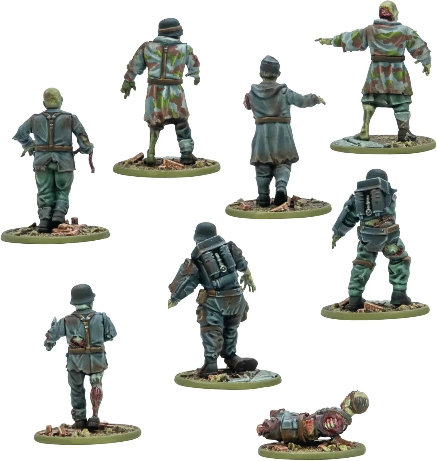 Warlord Games Totenkorps Horde - Axis Plastic Miniatures for Konflikt 47 Highly Detailed 28mm Scale Miniatures - Image 8