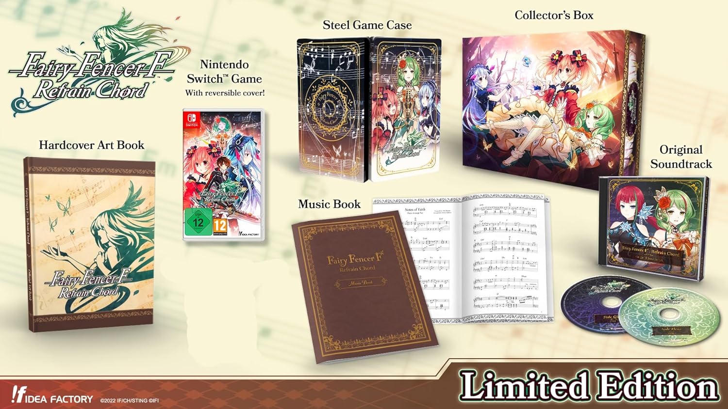 Fairy Fencer F: Refrain Chord - Limited Edition (Nintendo Switch - Image 2