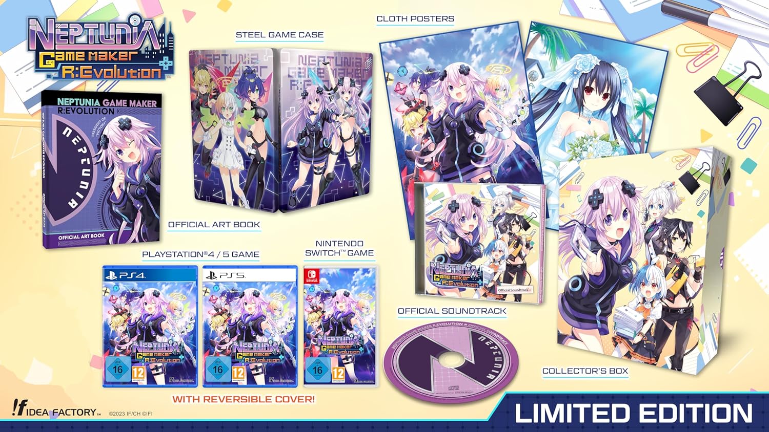 Neptunia Game Maker R:Evolution - Limited Edition (PS5 - Image 6