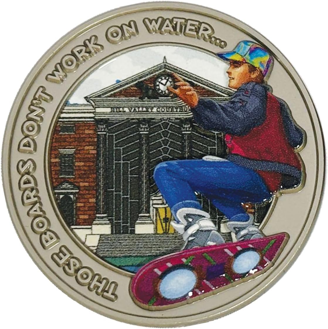 Fanattik Back To The Future Hoverboard (Collectible Coin/Moneta da Collezione - Image 4