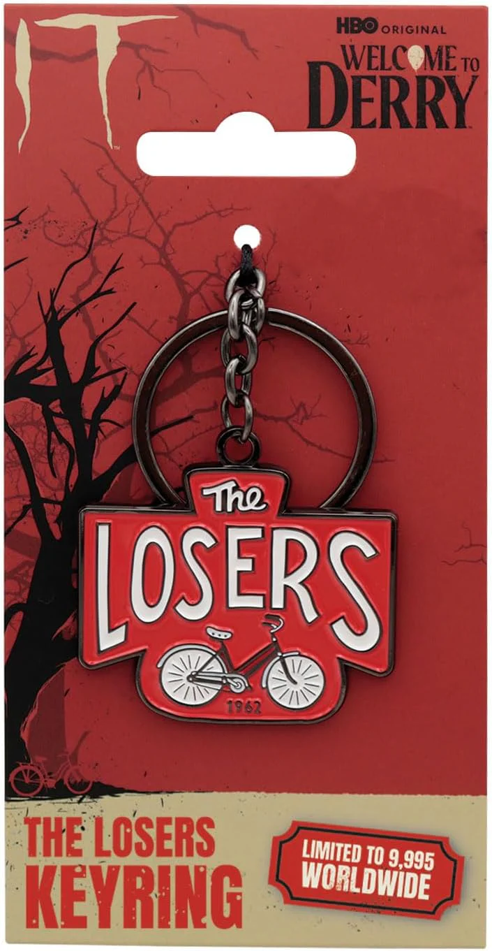 FaNaTtik IT: Welcome to Derry The Losers Club Schlüsselanhänger – Offiziell lizenzierte limitierte Auflage Sammlerstück Metall Schlüsselanhänger – Horror-Merchandise-Artikel - Image 4