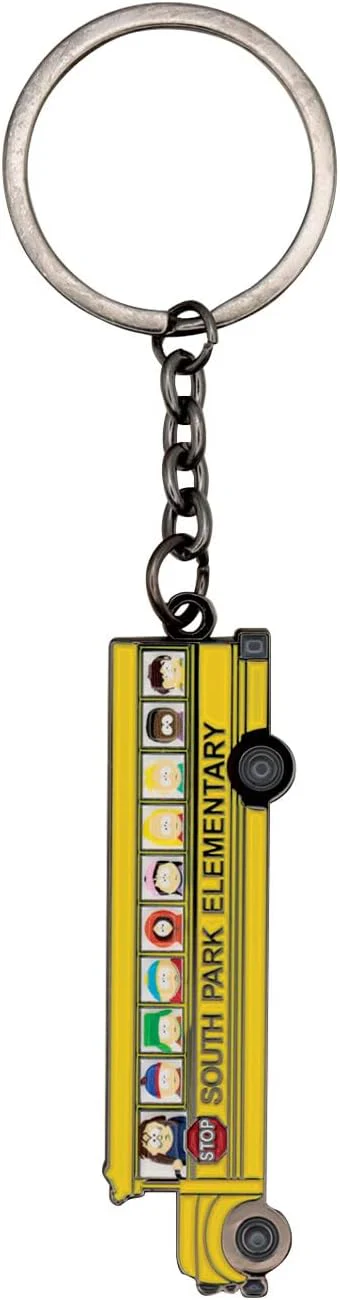 FaNaTtik South Park Limited Edition School Bus Keyring – Individually Numbered Collectible - Metal (70 x 19mm - Image 2
