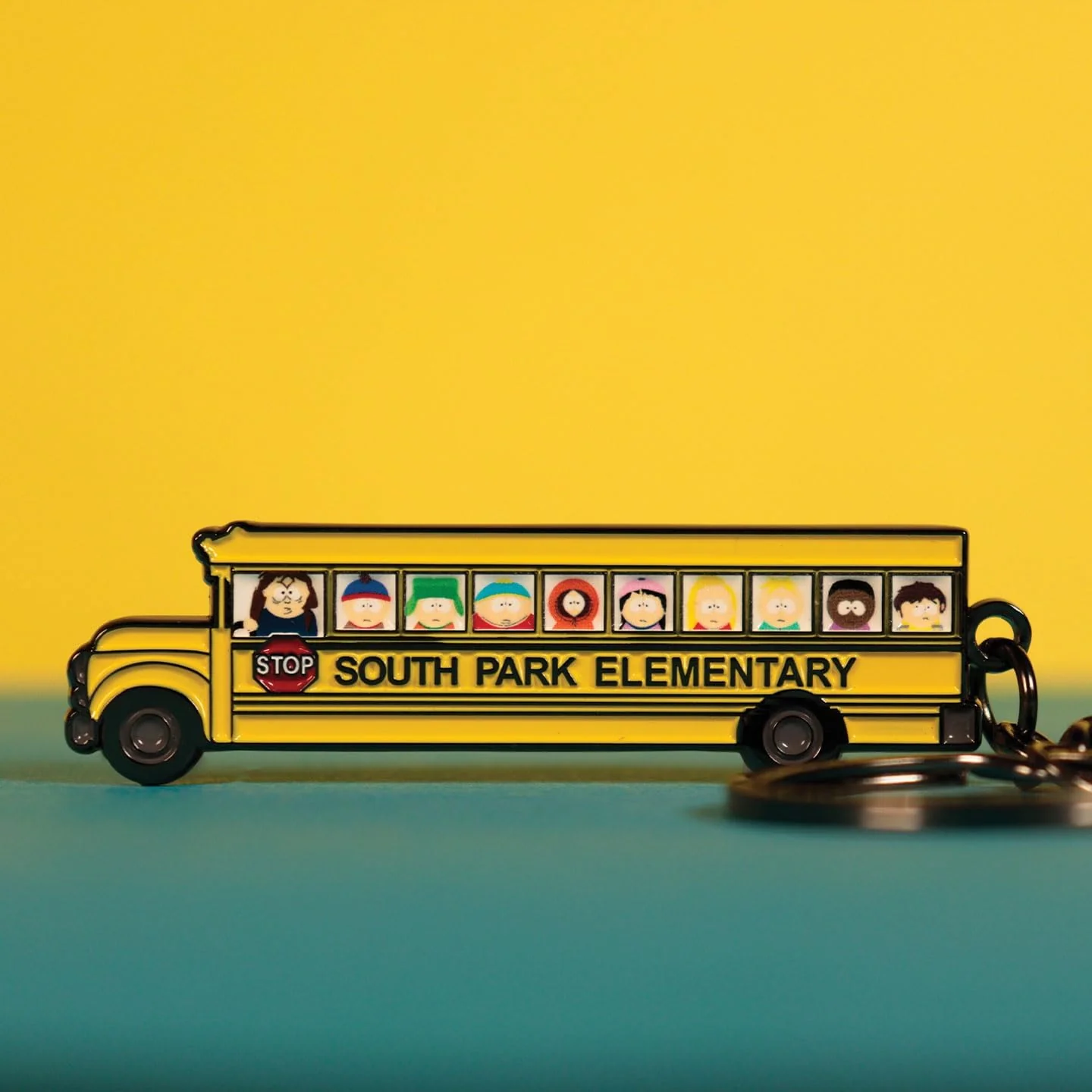 FaNaTtik South Park Limited Edition School Bus Keyring – Individually Numbered Collectible - Metal (70 x 19mm - Image 3