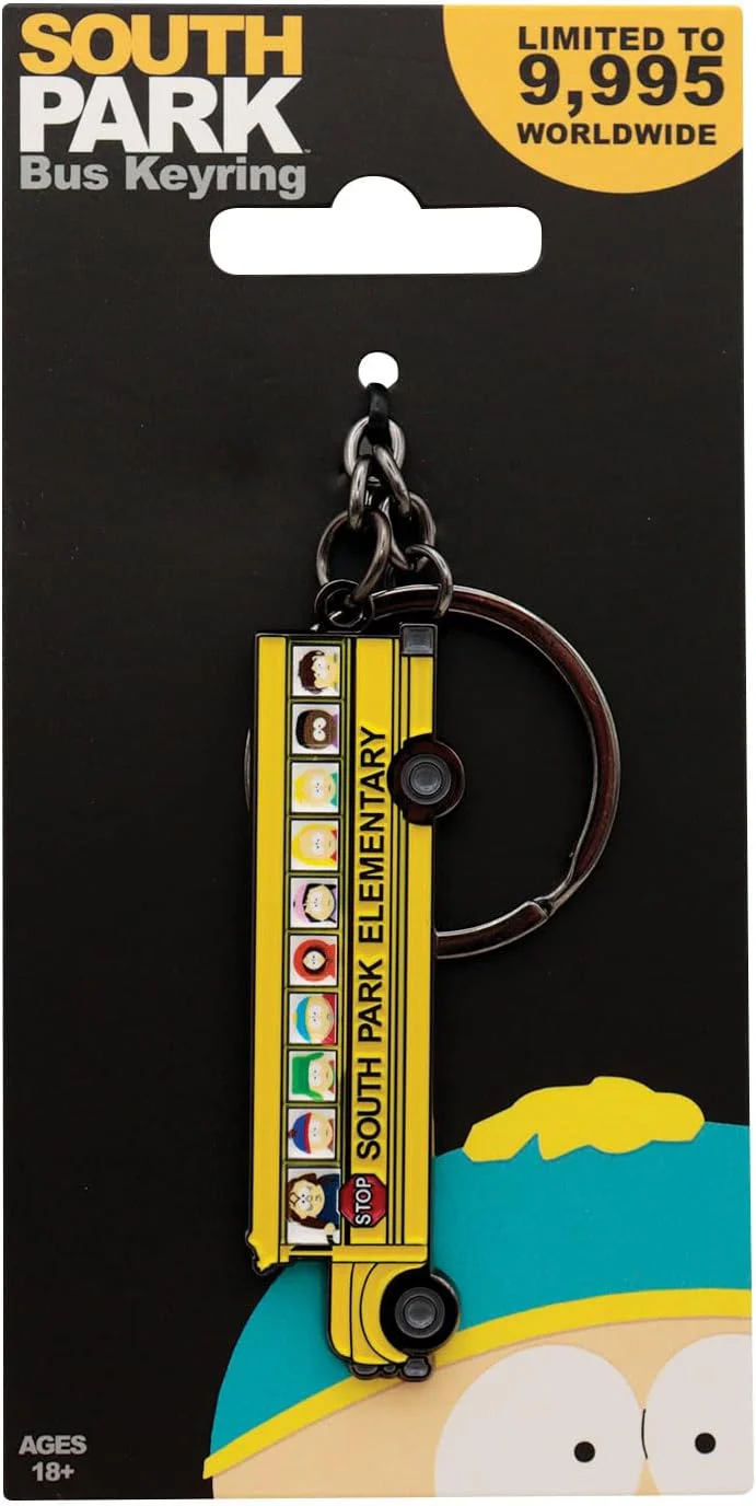 FaNaTtik South Park Limited Edition School Bus Keyring – Individually Numbered Collectible - Metal (70 x 19mm - Image 6