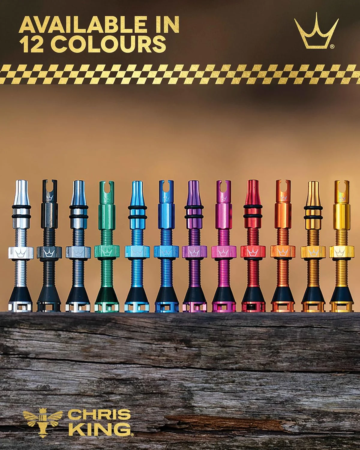 Peaty's Holeshot Fast Flow Tubeless Valves - High Airflow Anti Sealant Clog Design, Fast Tyre Setup, Fully Serviceable 7075 Aluminium, Bike Tyre Valves Compatible with MTB Rim Inserts - Image 3