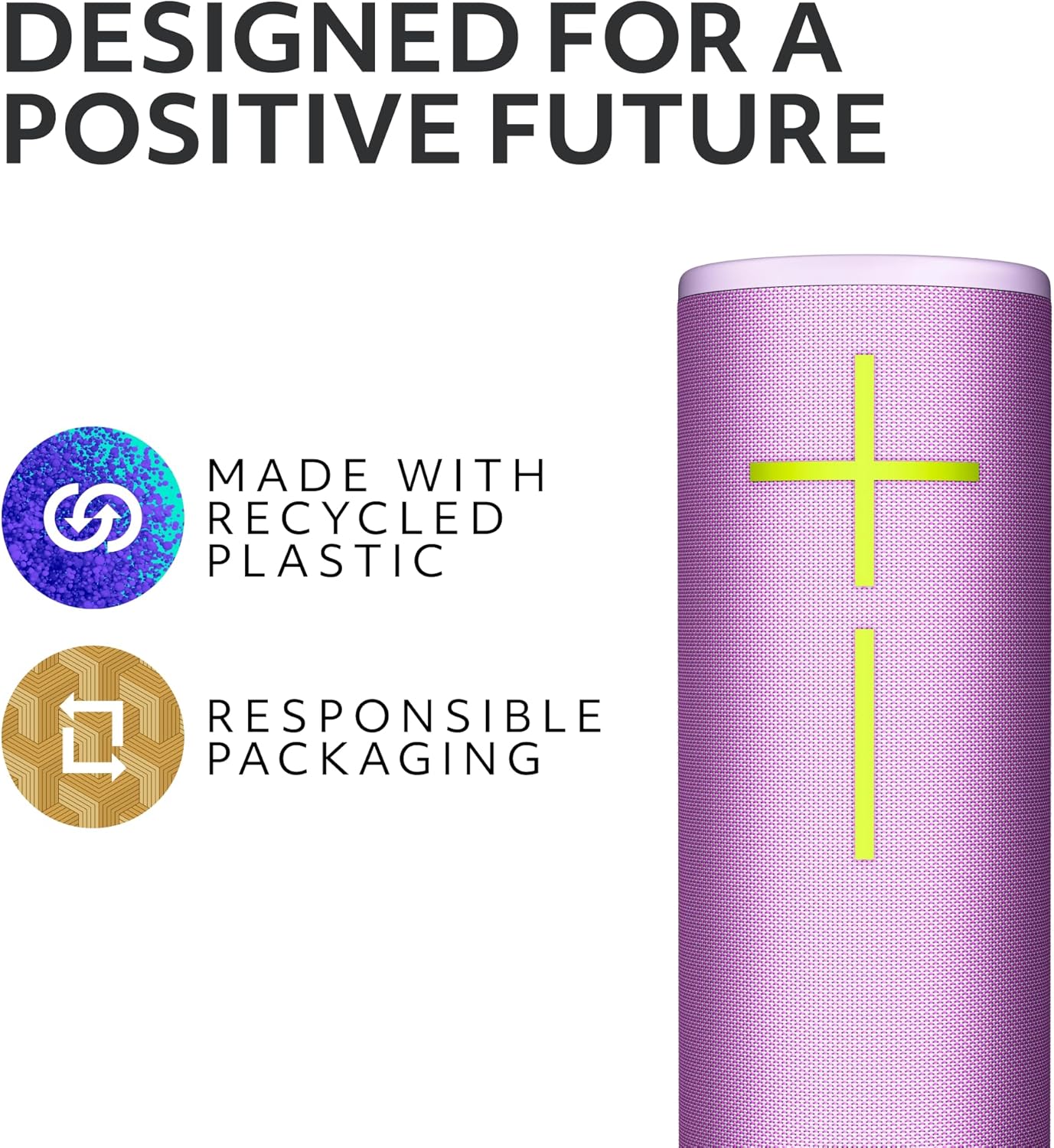 Ultimate Ears BOOM 4 Portable Waterproof Bluetooth Speaker With 360-Degree, Bold, Immersive, Crystal-Clear Sound, Floating Speaker With 15-Hour Battery and 45 m (147 ft) Range, USB-C - Lilac - Image 3