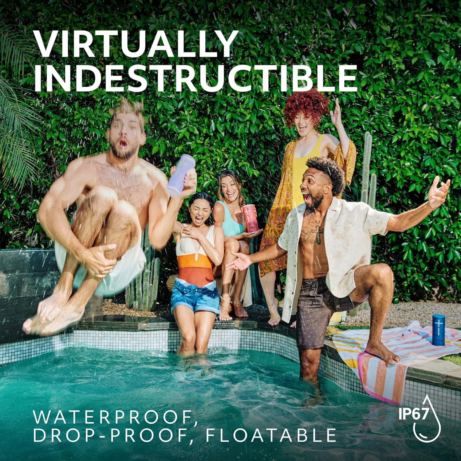 Ultimate Ears BOOM 4 Portable Waterproof Bluetooth Speaker With 360-Degree, Bold, Immersive, Crystal-Clear Sound, Floating Speaker With 15-Hour Battery and 45 m (147 ft) Range, USB-C - Lilac - Image 4
