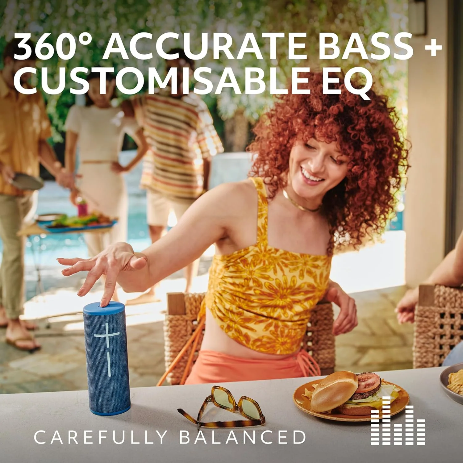 Ultimate Ears BOOM 4 Portable Waterproof Bluetooth Speaker With 360-Degree, Bold, Immersive, Crystal-Clear Sound, Floating Speaker With 15-Hour Battery and 45 m (147 ft) Range, USB-C - Lilac - Image 6