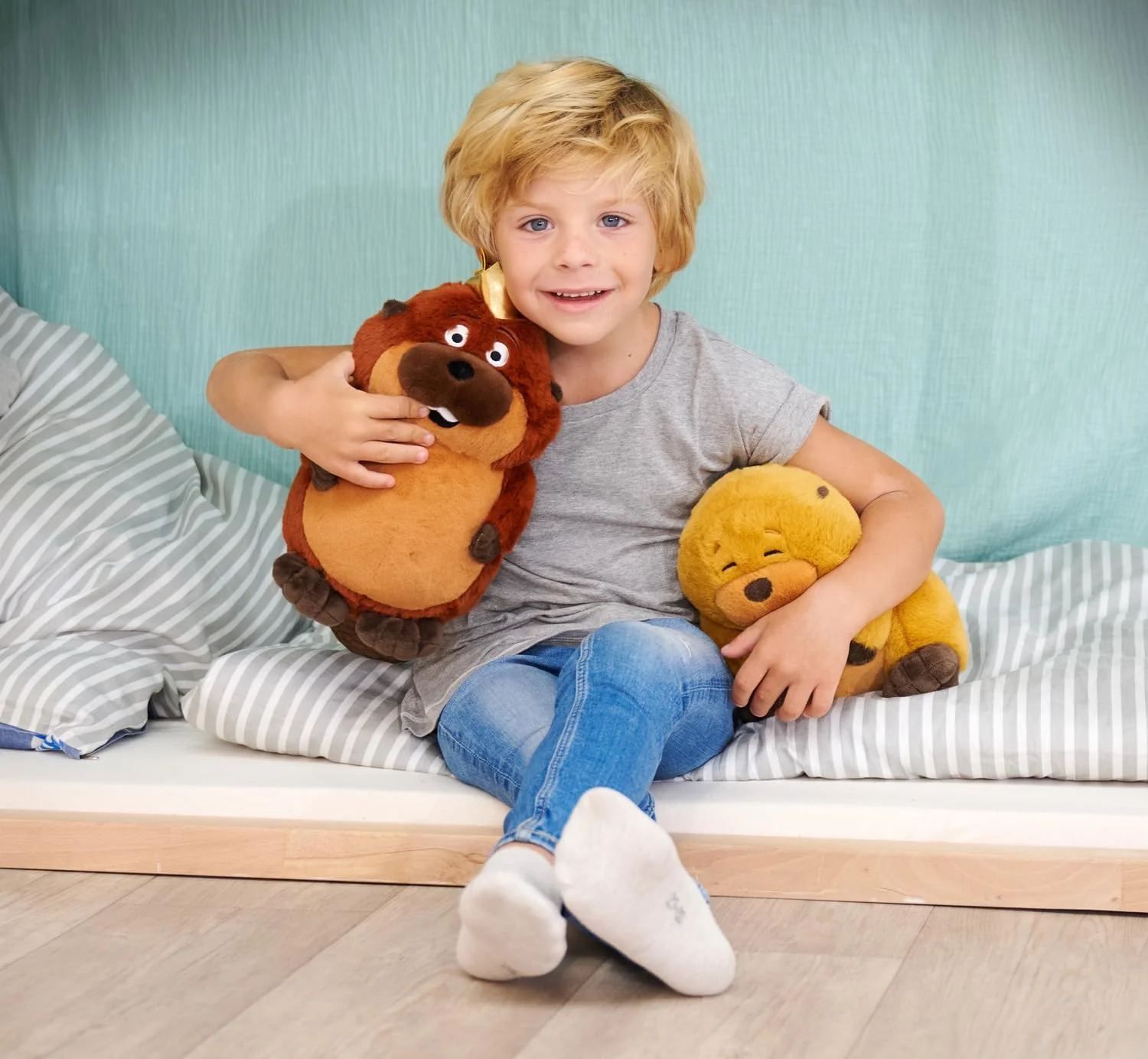 Simba Disney Pixar Hoppers King George Pluche dier, zacht flanellen knuffelfiguur (24 cm), officieel gelicentieerd speelgoed voor kinderen en fans, verzamelaars- en knuffelspeelgoed - Image 2