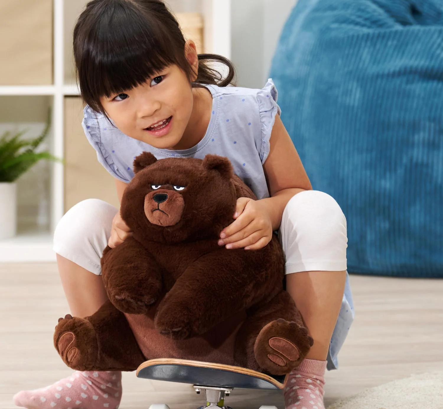 Simba Disney Pixar Hoppers Ellen Bear pluche dier, zachte beer, knuffelfiguur (32 cm), officieel gelicentieerd speelgoed voor kinderen en fans, verzamelaars- en knuffelspeelgoed - Image 5