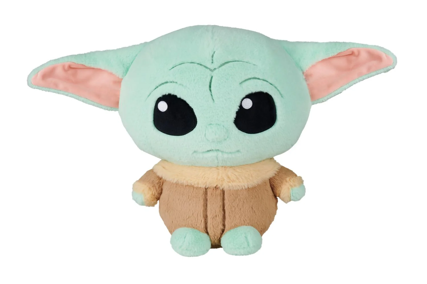 Simba Grogu Plush Toy 35 cm Star Wars Plush Toy for Hugging and Sleeping, Soft Doll for Babies and Children from 0 Years, Collectible Figures (6315870815)