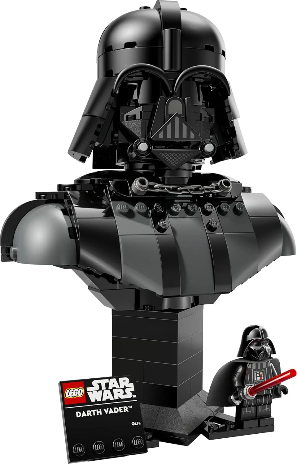 LEGO Star Wars 75439 Darth Vader Buste - Bouwpakket voor Volwassenen Incl. Verzamelbare Sith Minifiguur met Rood Lichtzwaard - Woondecoratie - Cadeau voor A New Hope Fans - Image 6