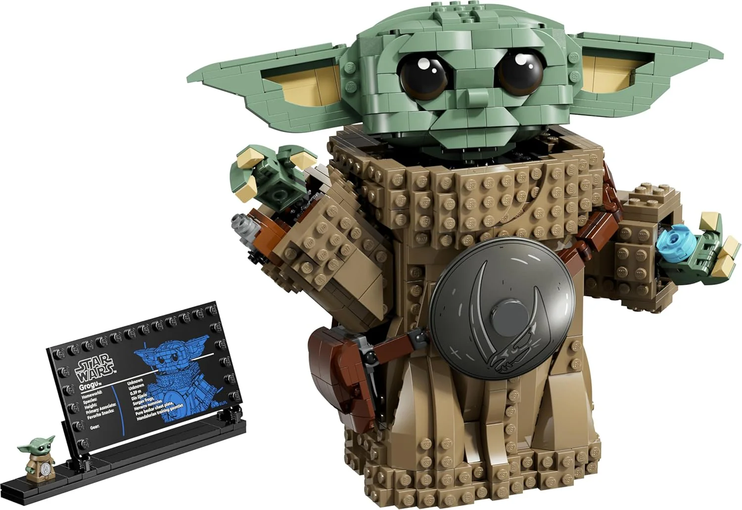 LEGO Star Wars 75446 Grogu als Leerling van de Mandalorian Bouwbaar Speelgoed - Bouwpakket voor Kinderen met Beskar Pantser - Kinderkamer Decoratie - Cadeau voor Jongens, Meisjes en Fans vanaf 10 Jaar - Image 3