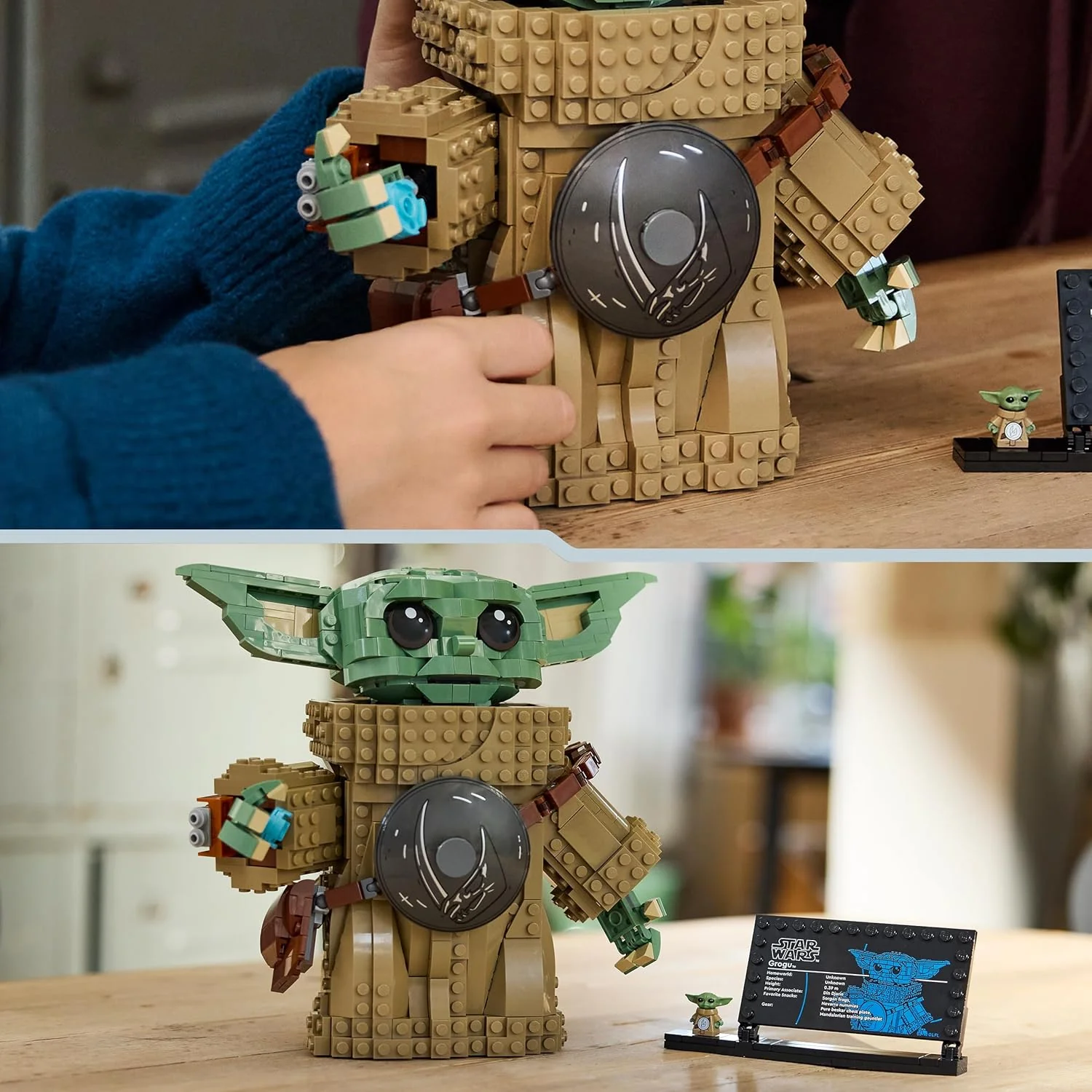 LEGO Star Wars 75446 Grogu als Leerling van de Mandalorian Bouwbaar Speelgoed - Bouwpakket voor Kinderen met Beskar Pantser - Kinderkamer Decoratie - Cadeau voor Jongens, Meisjes en Fans vanaf 10 Jaar - Image 5