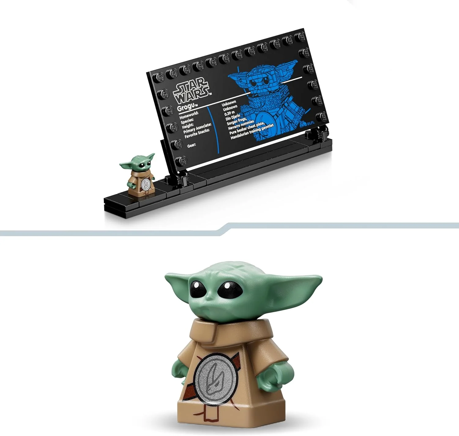LEGO Star Wars 75446 Grogu als Leerling van de Mandalorian Bouwbaar Speelgoed - Bouwpakket voor Kinderen met Beskar Pantser - Kinderkamer Decoratie - Cadeau voor Jongens, Meisjes en Fans vanaf 10 Jaar - Image 8