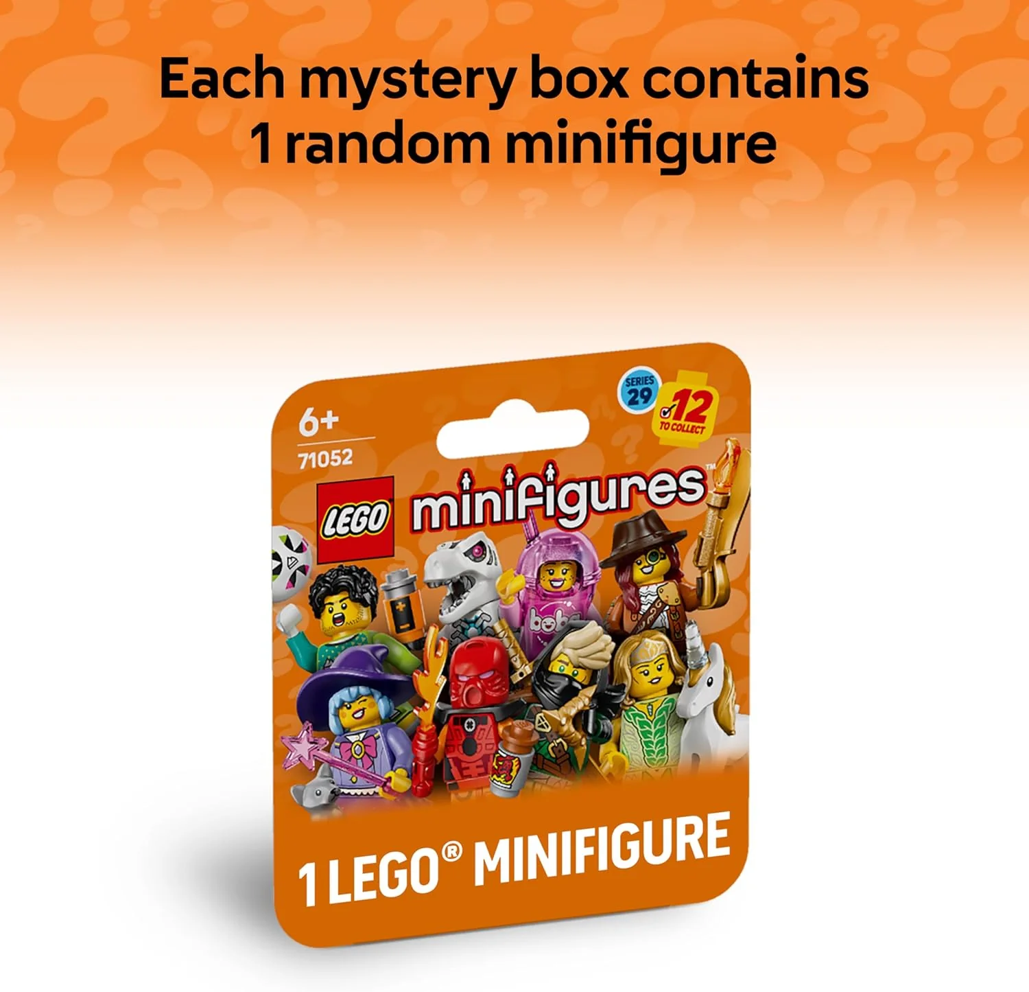 LEGO Minifigures Series 29 - Blind Box - Get 1 of 12 Collectible Toys - Figures incl. Football Goalkeeper & Unicorn Elf - Party Bag Fillers for 6+ Year Old Boys & Girls - 71052 - Image 2