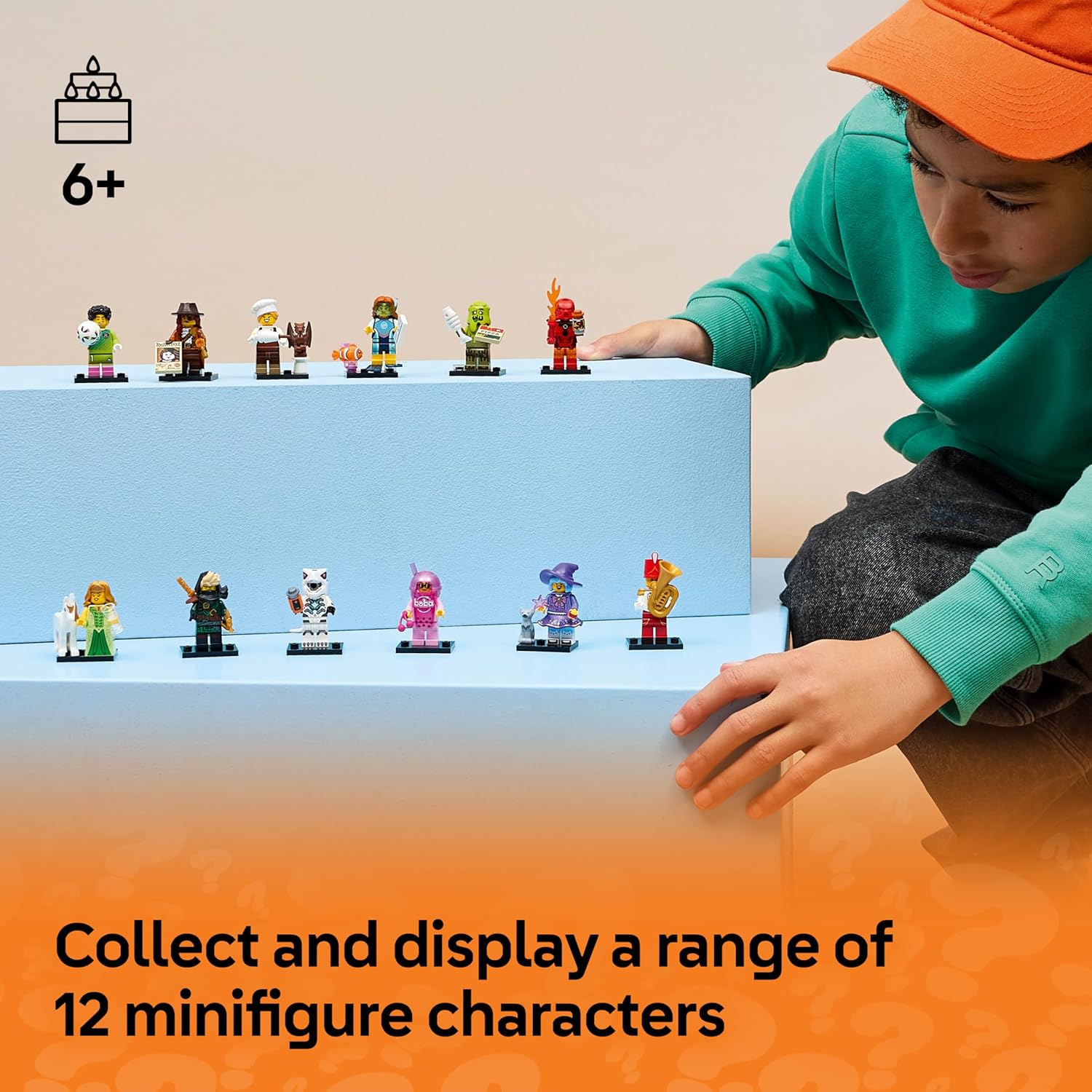 LEGO Minifigures Series 29 - Blind Box - Get 1 of 12 Collectible Toys - Figures incl. Football Goalkeeper & Unicorn Elf - Party Bag Fillers for 6+ Year Old Boys & Girls - 71052 - Image 7
