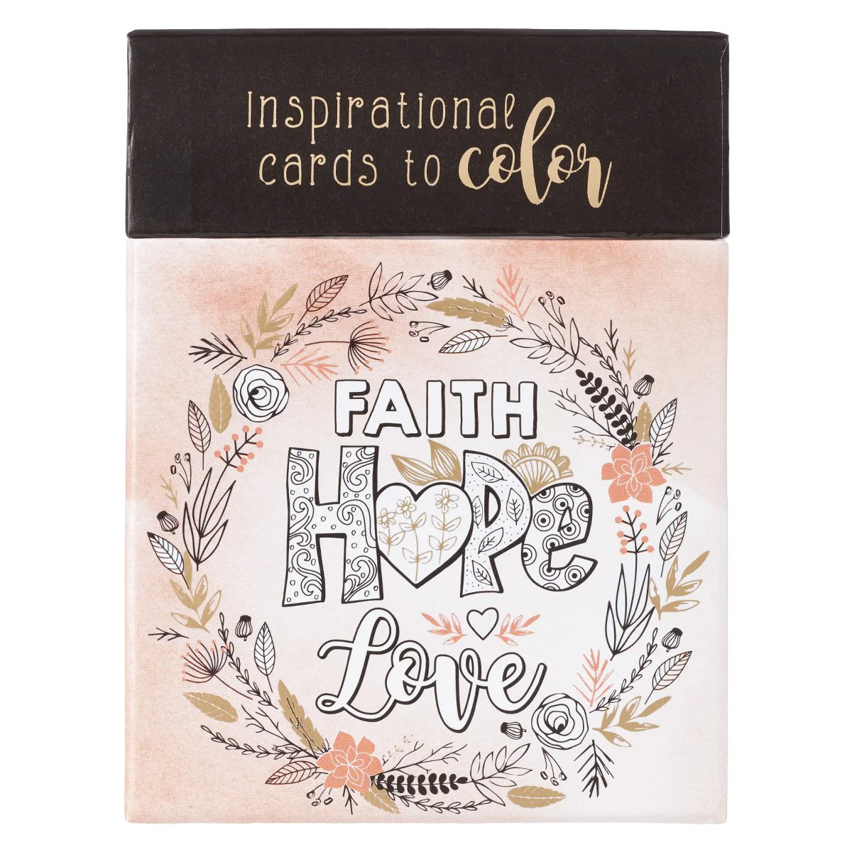 Coloring Cards Faith Hope Love - Image 2