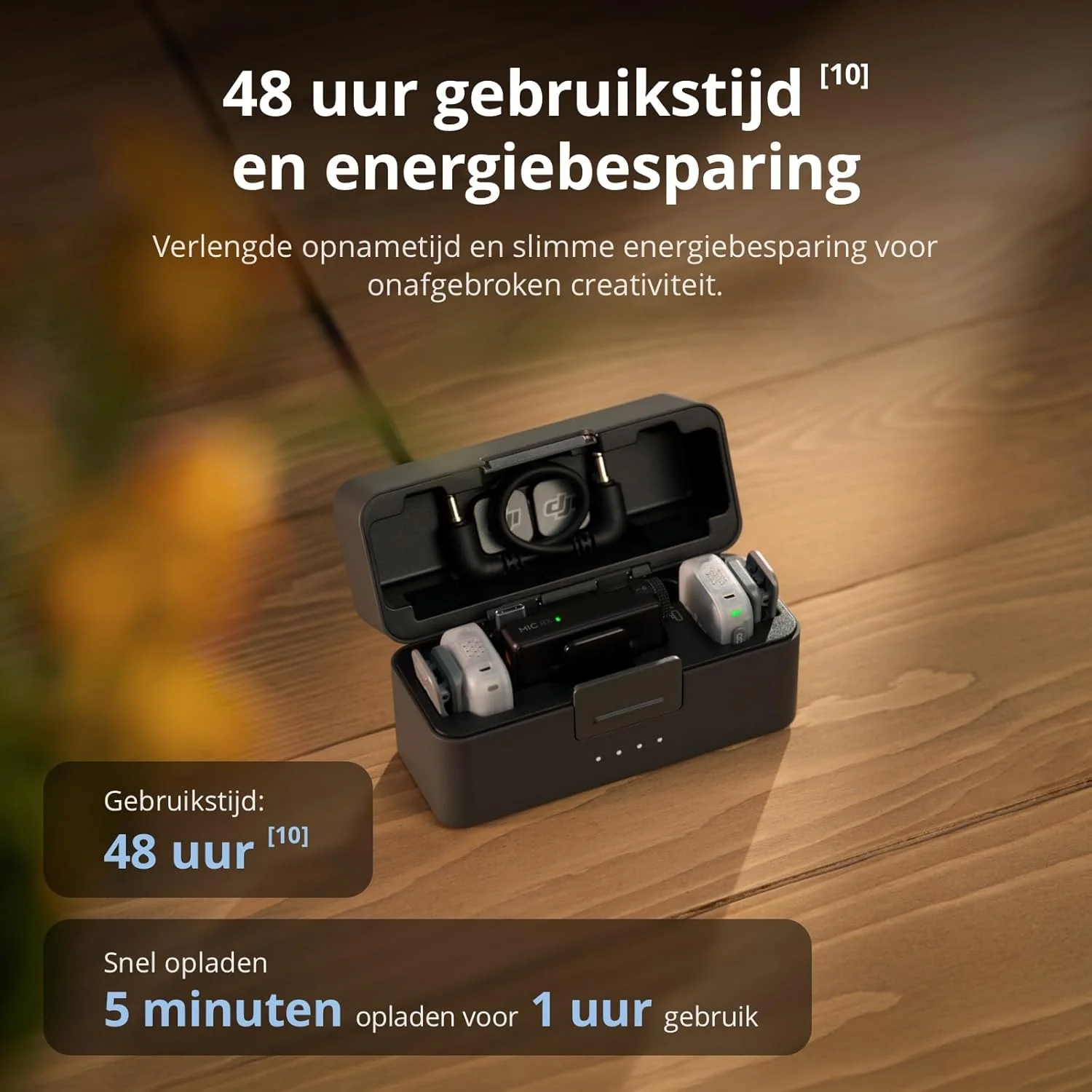 Dji - Mic Mini 2 (2 Tx + 1 Rx + Charging Case) - Image 3