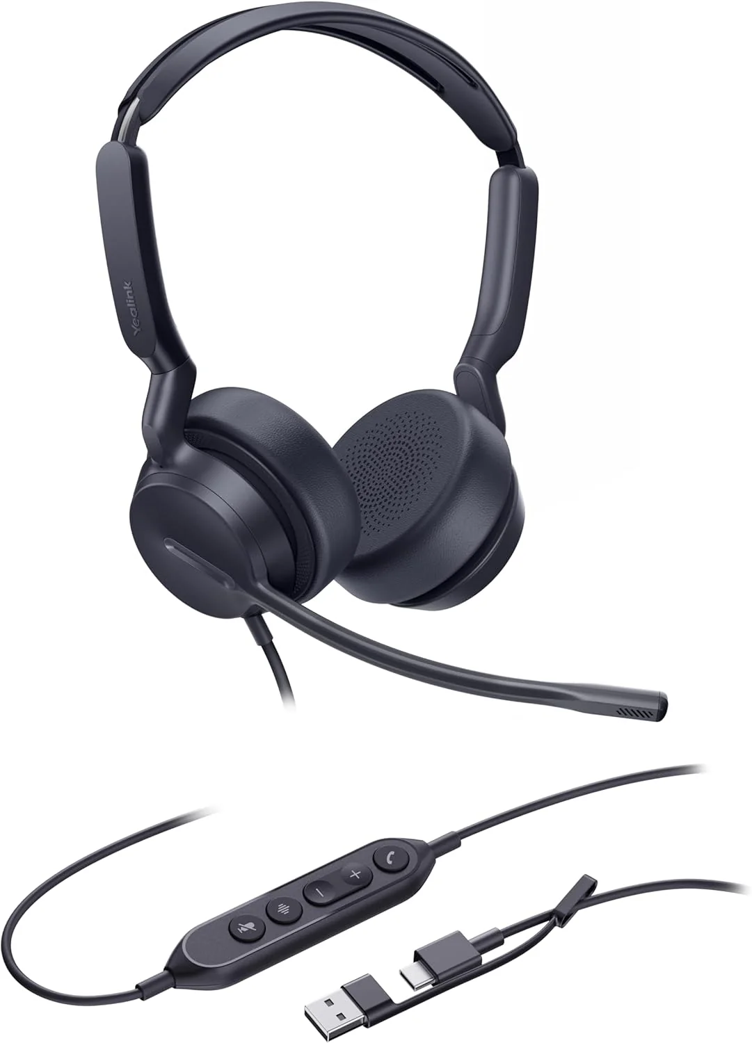 Yealink UH42 Dual UC USB-C/A Headset - Image 3