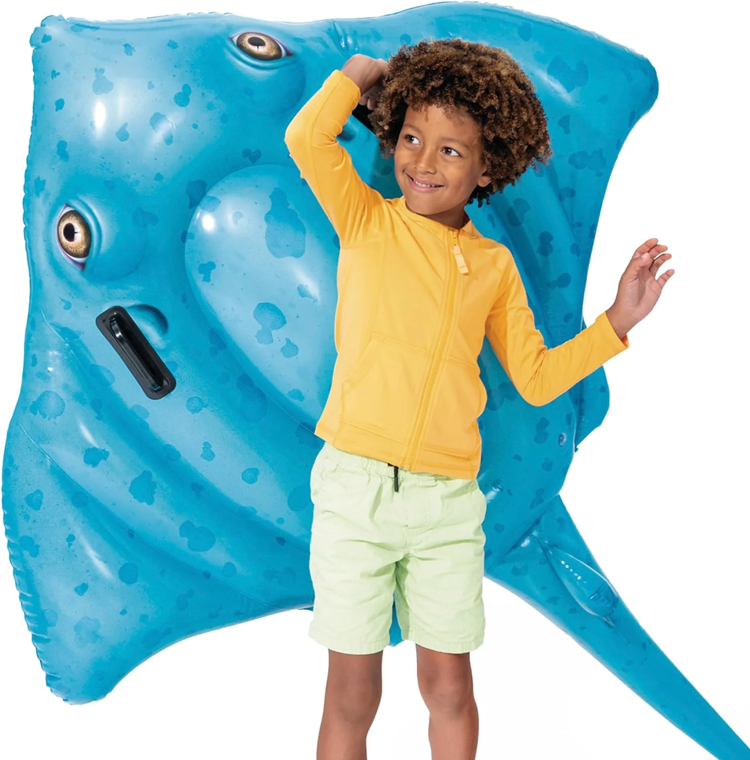 Intex Stingray Ride-On, Deflated Size: 1.85m x 1.45m (57576NP - Image 3