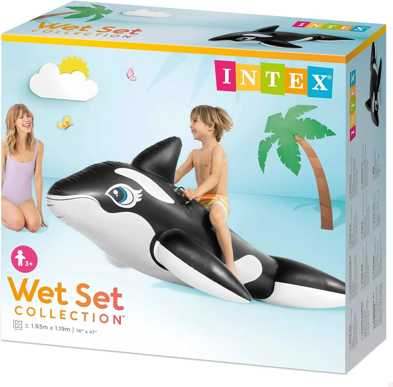 Intex Large Inflatable Whale - Image 5