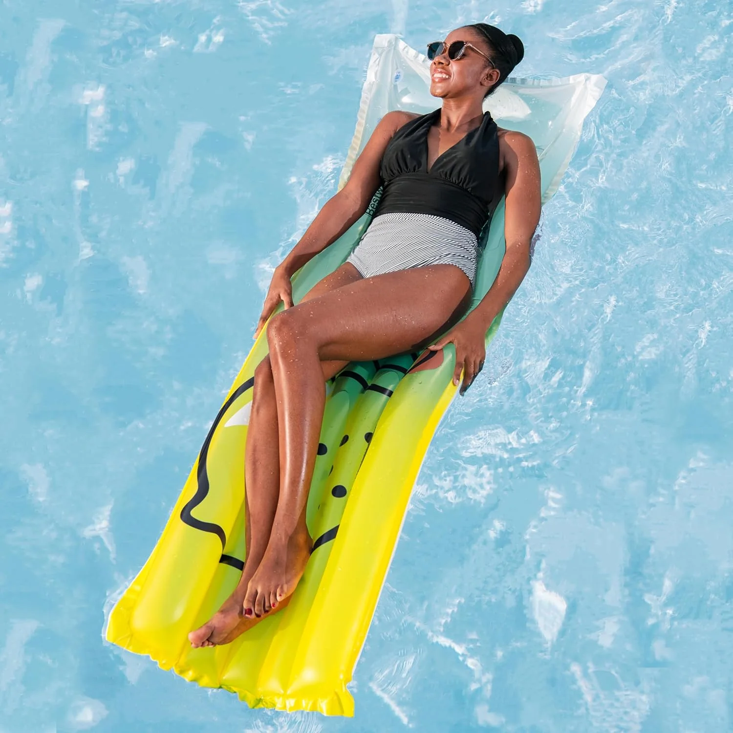 Bestway 6' x 27"/1.83m x 69cm Fresh Squeezed Lemon Floating Mat - Image 2