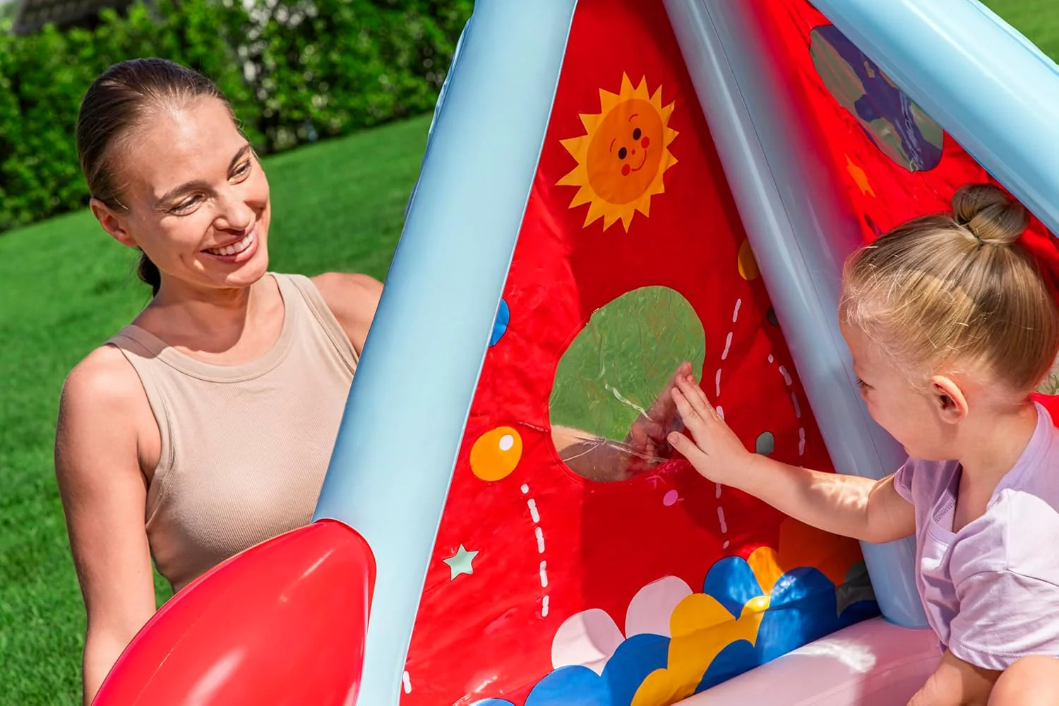 45" x 35" x 36"/1.14m x 89cm x 91cm Rocket Pals Ball Pit - Image 3