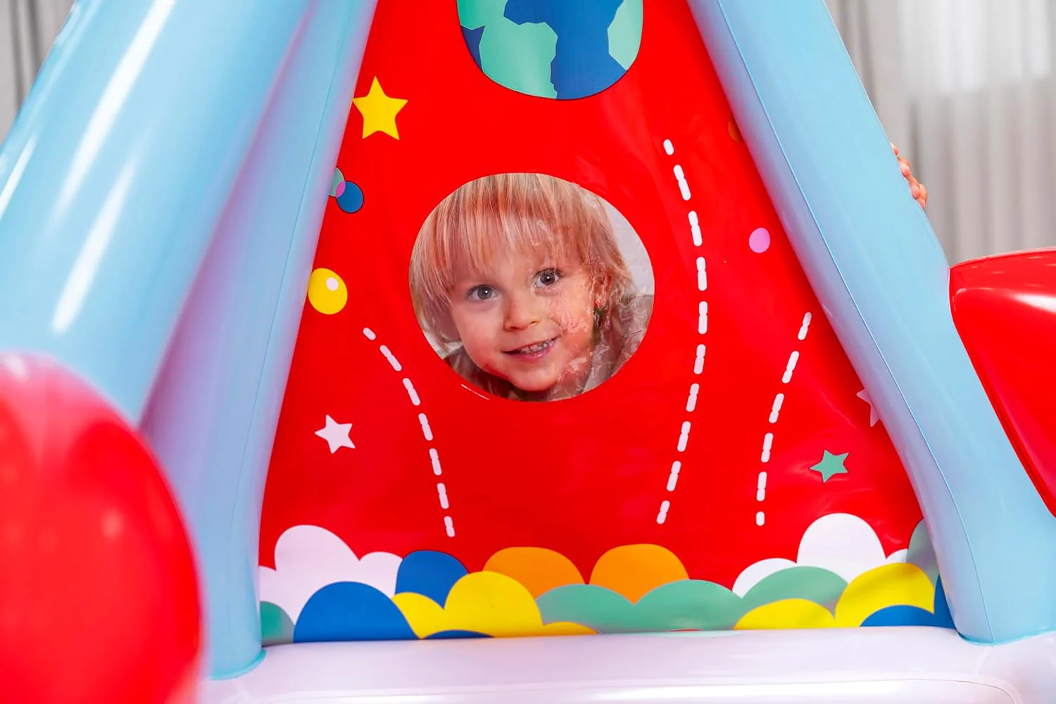 45" x 35" x 36"/1.14m x 89cm x 91cm Rocket Pals Ball Pit - Image 4
