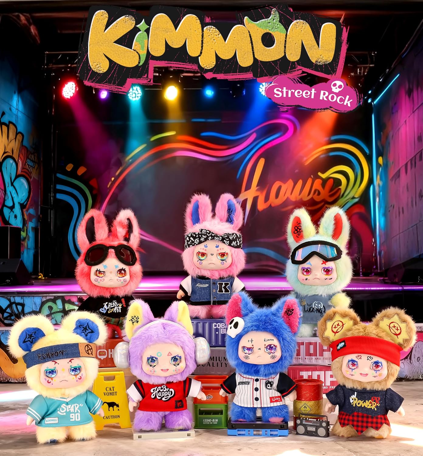 Kimmon Street Rock, Collectable Anime Plush Doll - Image 4