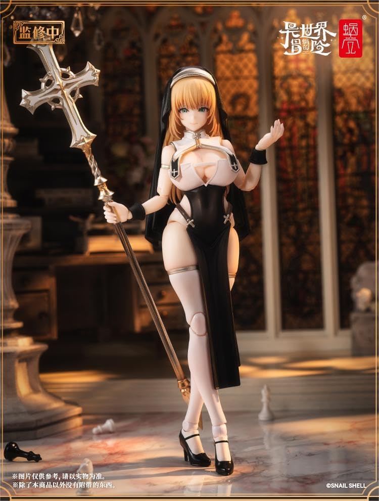 SNAIL SHELL RPG 02 Sister Muse Acidow Scala 1:12 PVC & ABS & POM Action Figure preverniciata - Image 7