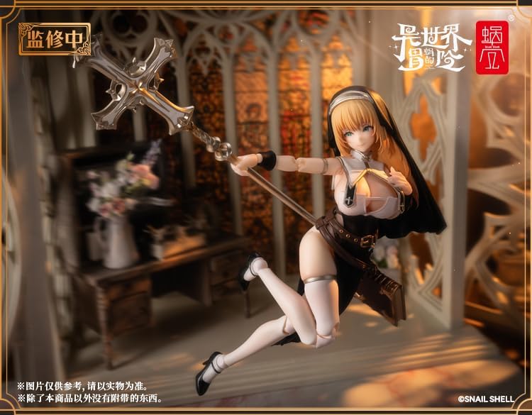 SNAIL SHELL RPG 02 Sister Muse Acidow Scala 1:12 PVC & ABS & POM Action Figure preverniciata - Image 8