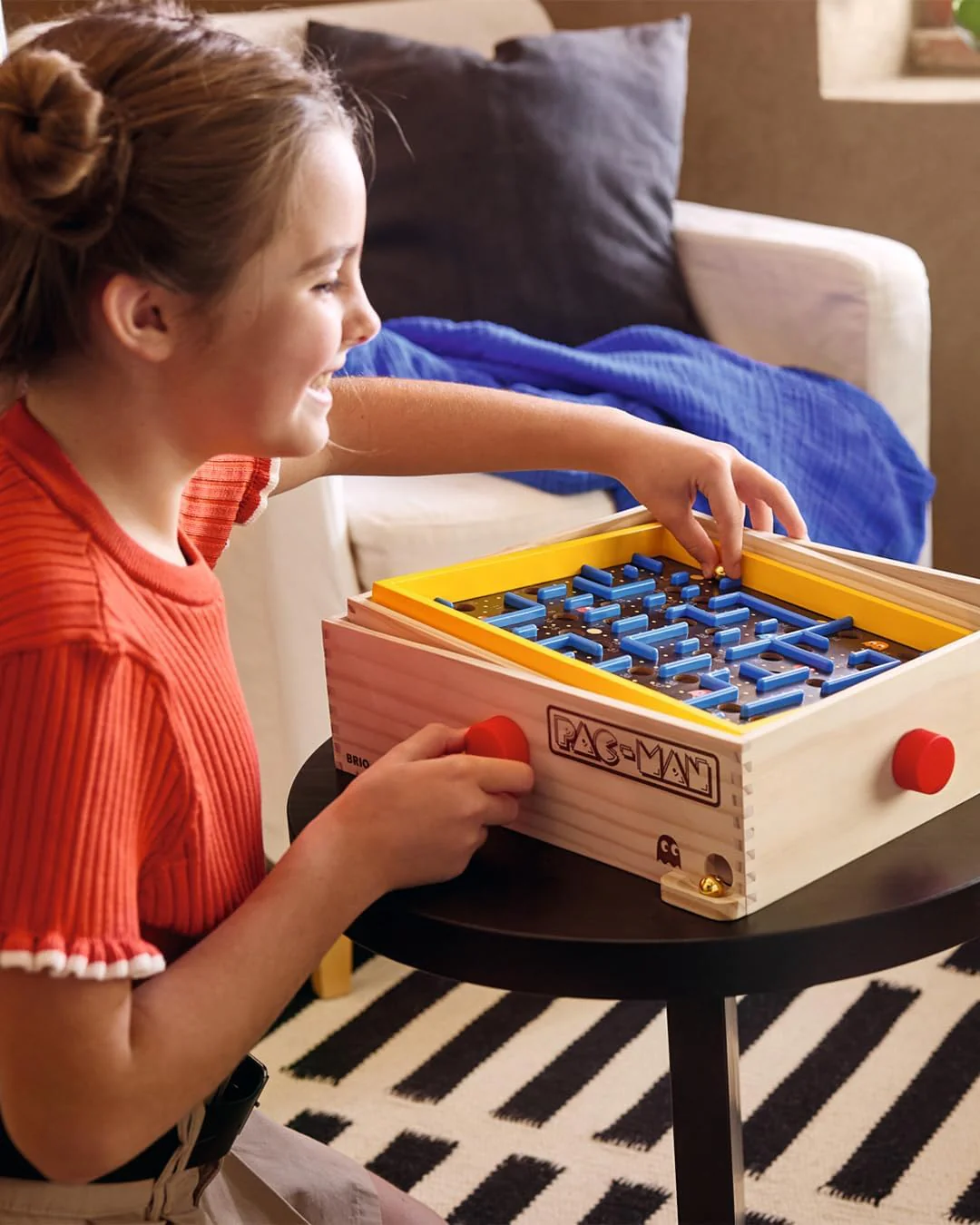 BRIO – 34065 Jeu de Labyrinthe PAC-Man - Jeu d’adresse en Bois - 1 Joueur - Développe la motricité Fine et la Coordination - sans Pile - pour Enfants et Adultes dès 6 Ans - Image 7