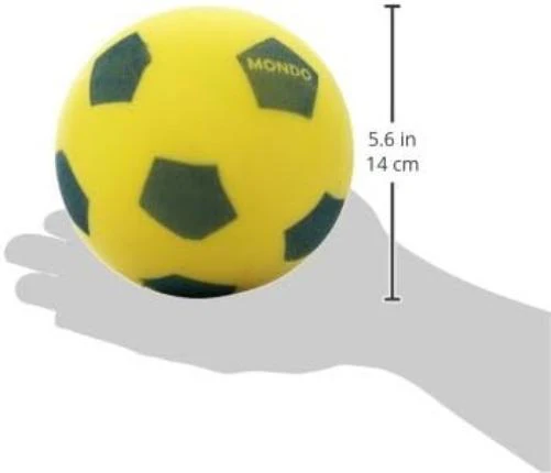 Mondo Toys – Soft Ball 140 – sponsbal met diameter 14 cm – 1 zachte bal – gesorteerde kleuren – 07851 - Image 8