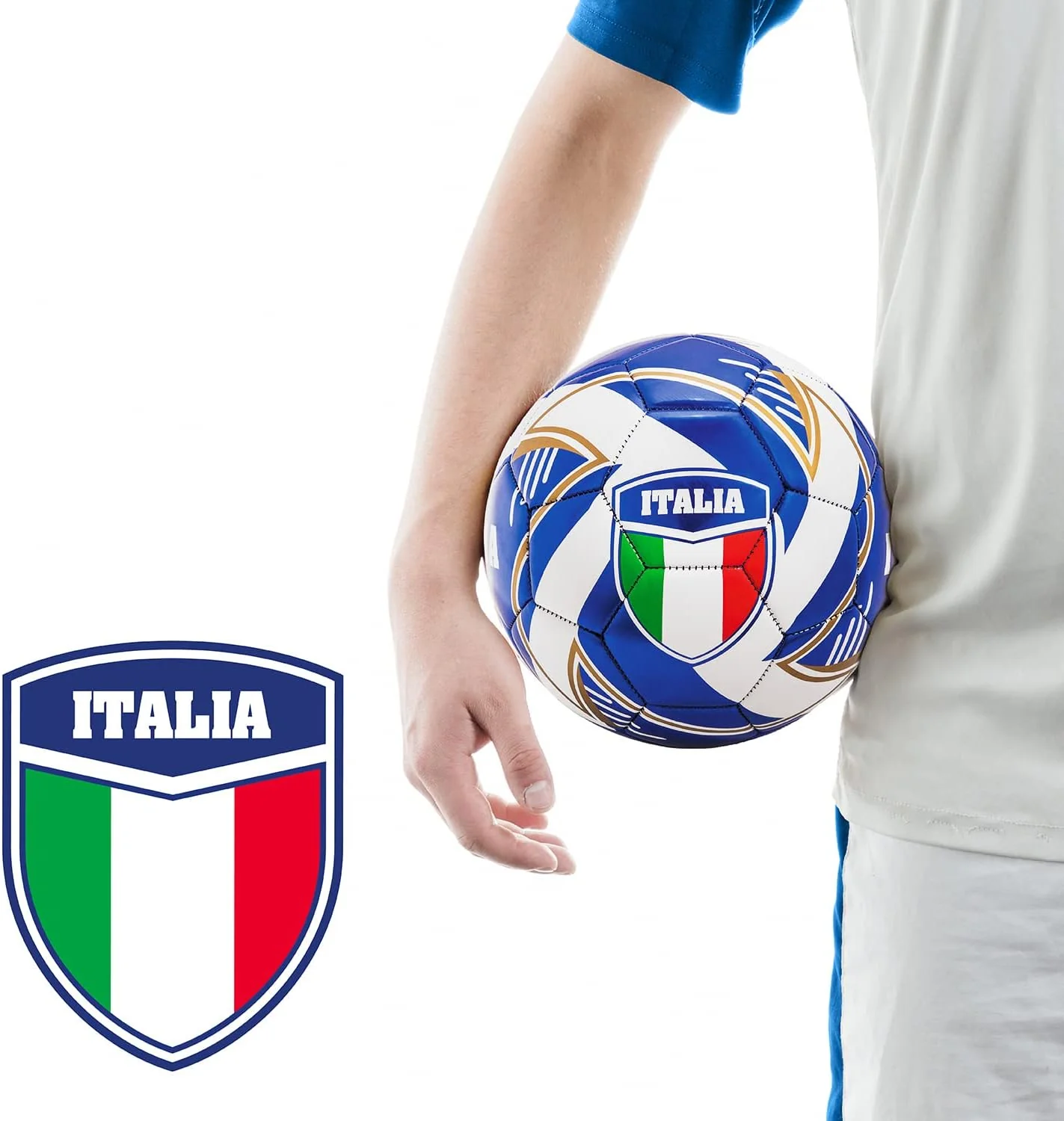 Mondo Toys - ITALIA Naaibare voetbal - officieel product - maat 5-400 g - 13408 - Image 6