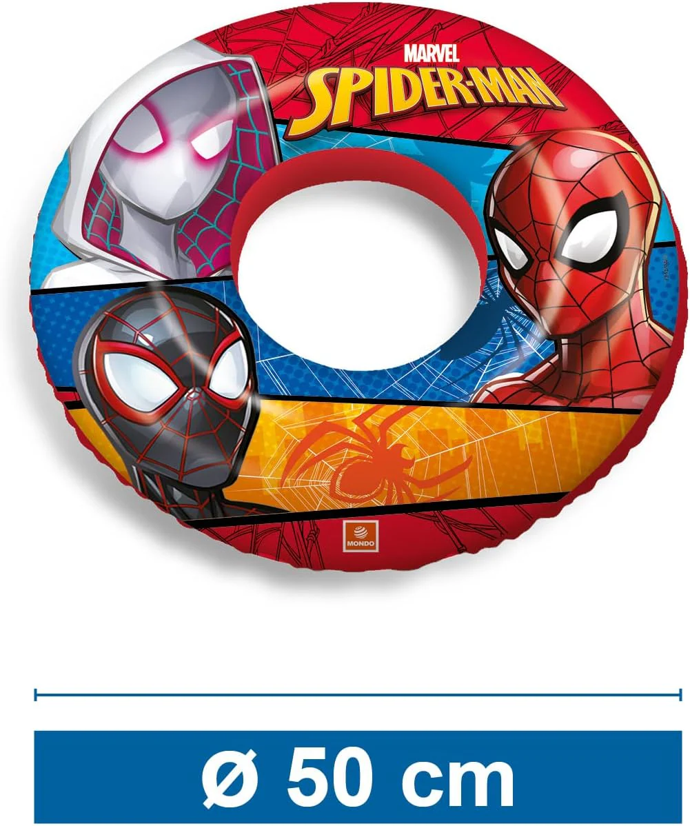 Mondo Toys - Spiderman Swim Ring - Inflatable Donut - Swim Ring - Great for Boy/Girl Use in the Pool/Sea - 16928 - Image 5