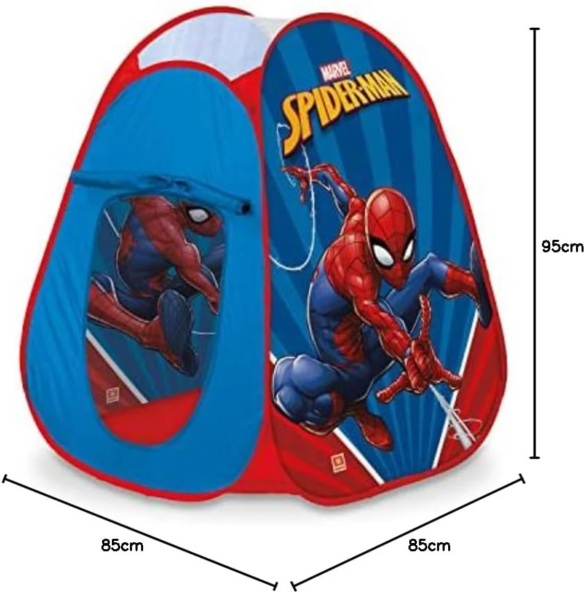 Mondo Toys Spiderman Pop‑Up Tent for Children – Easy‑Open Play Tent with Carry Bag – Indoor/Outdoor Fun Tent for Boys & Girls – Model 28427 - Image 3