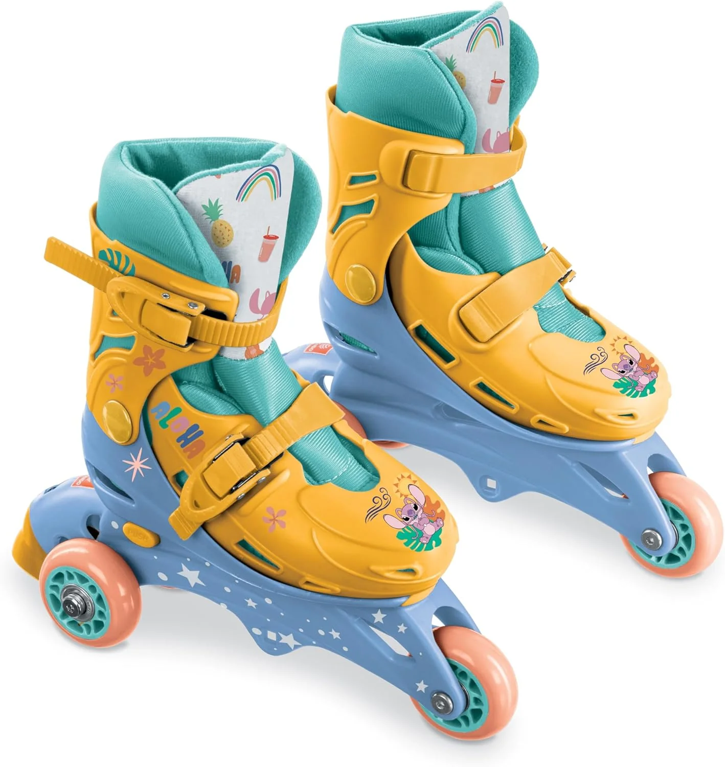 Mondo - Mondo Rolschaatsen 3 Wielen Stitch - Maat 29-32cm - Image 2