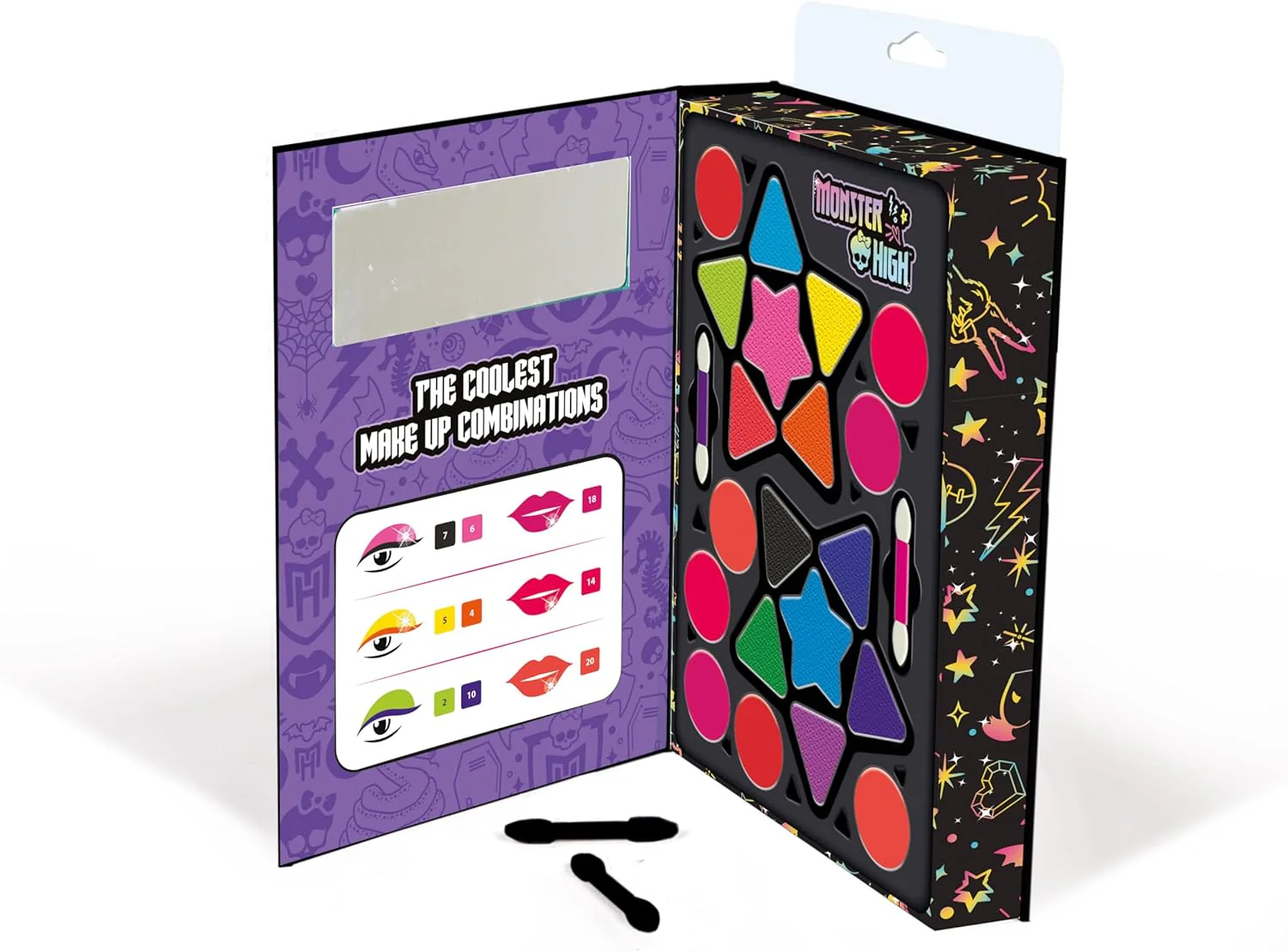 Clementoni Monster High Make Up Diary, Voor Kinderen, Multicoloured - 18801 - Image 3