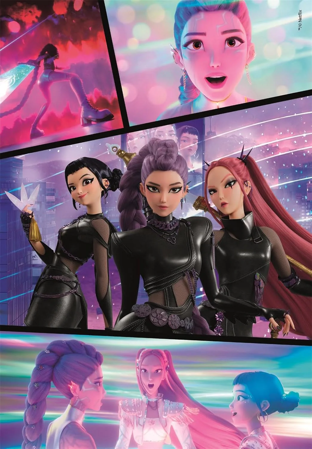 Clementoni - Puzzle K-Pop Demon Hunters, 300 Pieces (I-21760) - Image 6