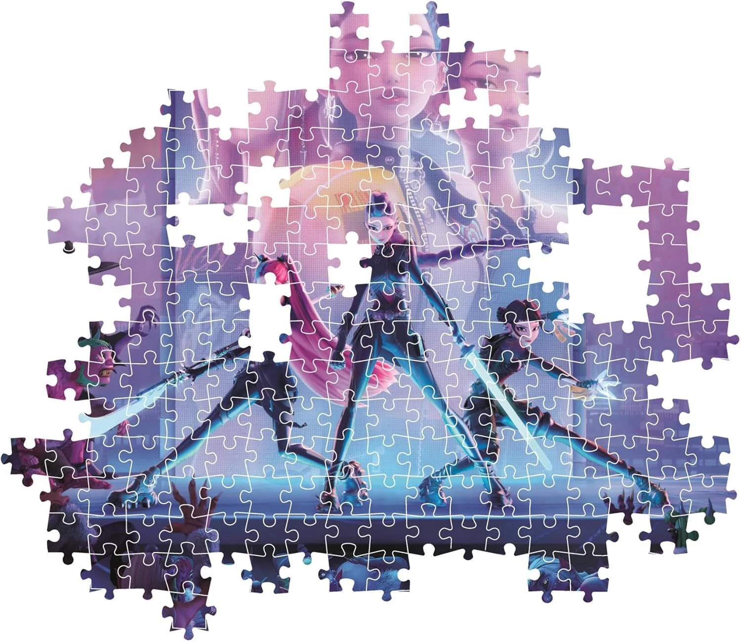 Clementoni - Puzzle K-Pop Demon Hunters 1, 1000 Pieces (I-37121) - Image 7