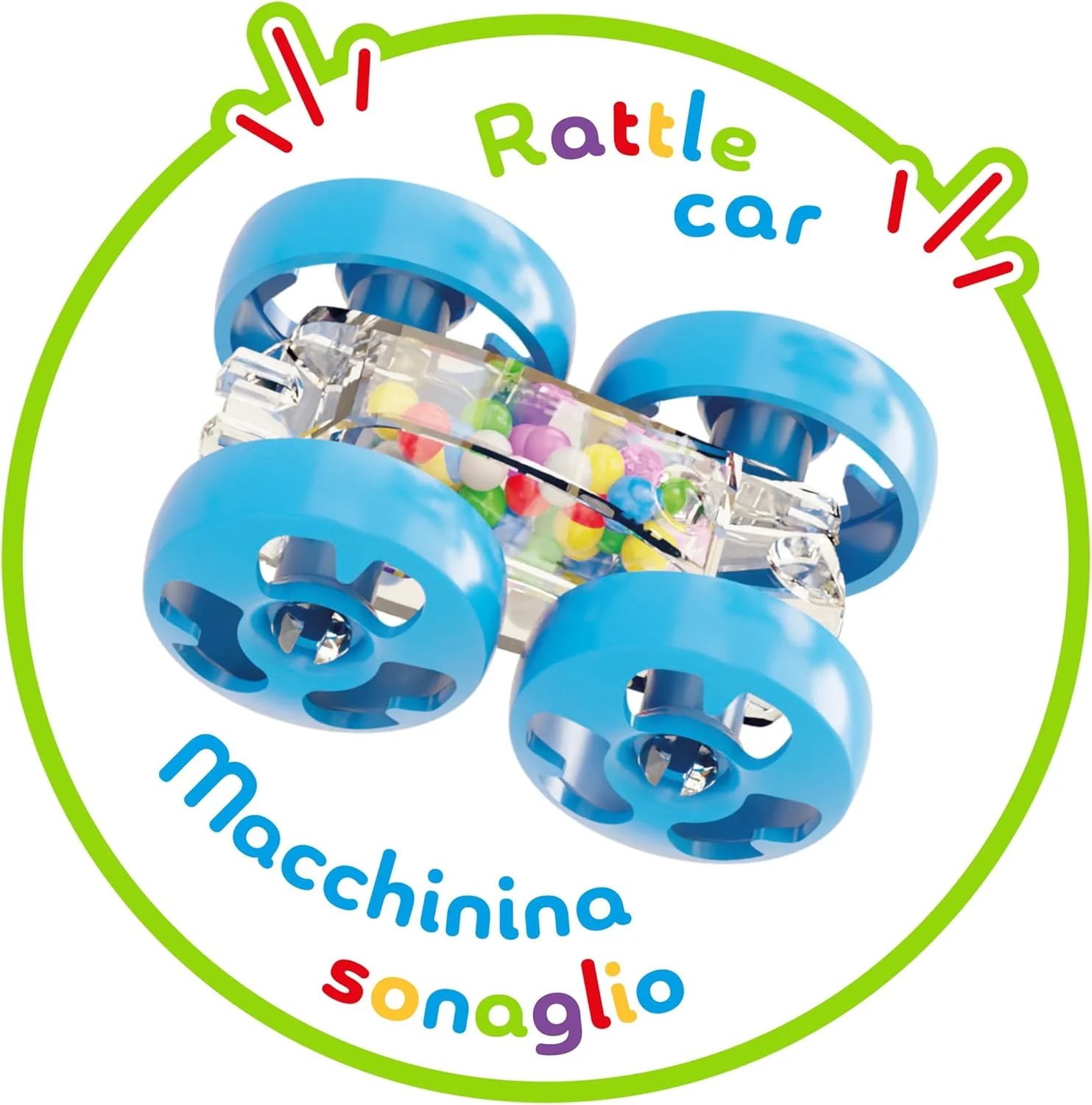 QUERCETTI - Flip Car Race Track Superbaan voor ks en auto's kinderen van 18 maanden + - Montessori-spel - creatief en educatief spel - cadeau voor jongens van 2 tot 3 jaar - speelgoed Made in - Image 4